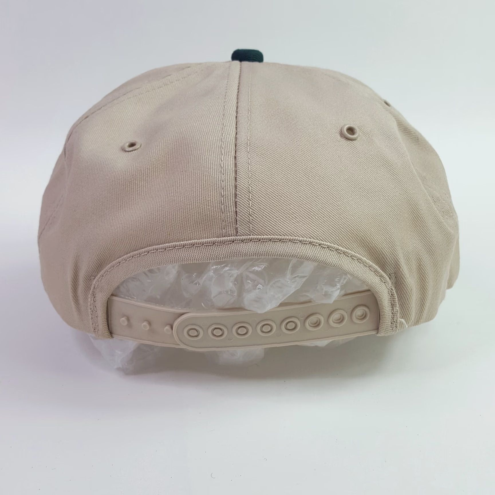 Vintage VINTAGE K-Products Trucker Hat USA Embroidered Adjustable Cap Green Beige Farm Retro Cap Hat Mens Size ONE SIZE - 6 Thumbnail