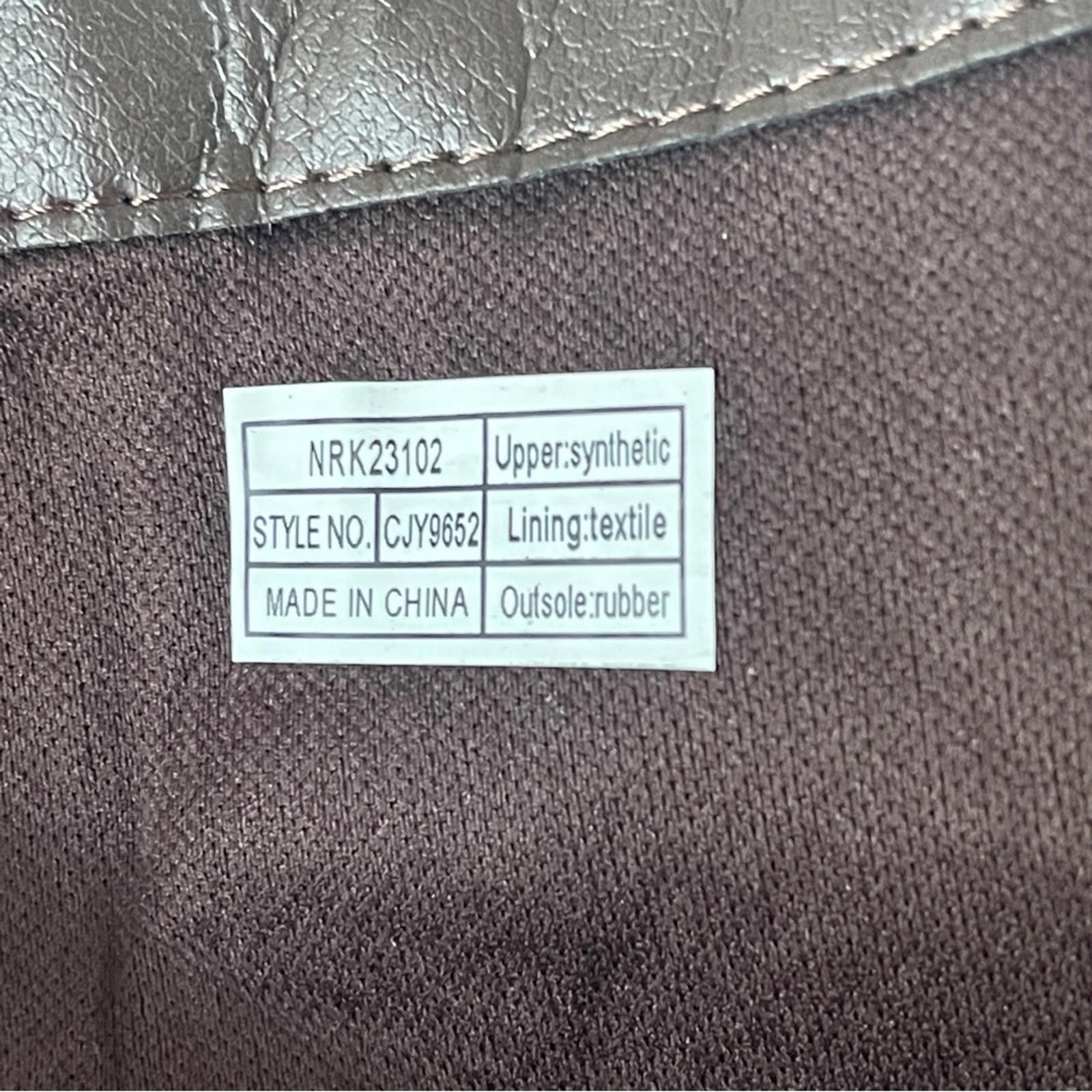 Other Vapose NY Brown Quilted Wedge Boots in size 8 Size US 8 / IT 38 - 8 Thumbnail