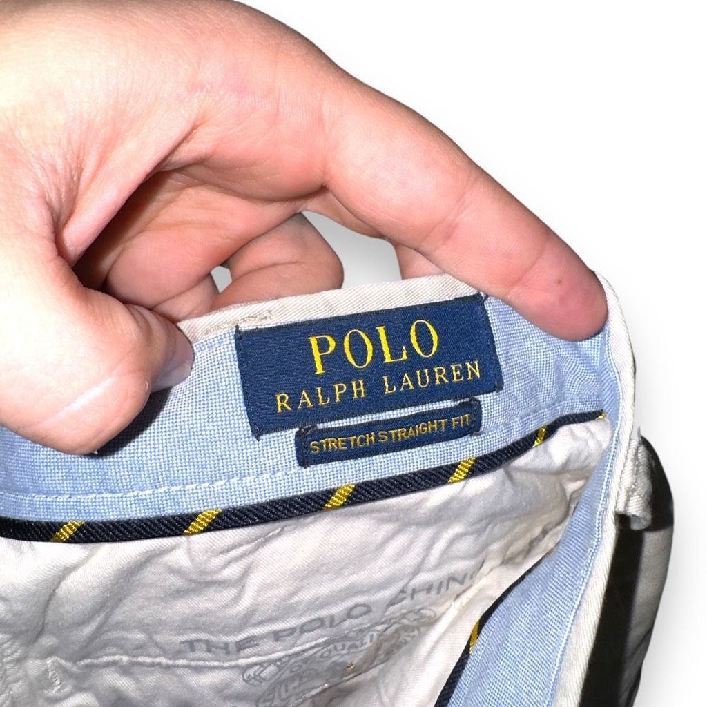 Polo Ralph Lauren Polo Ralph Lauren Tan Classic-Fit Twill Chino Pants 36/30 Size US 36 / EU 52 - 7 Thumbnail