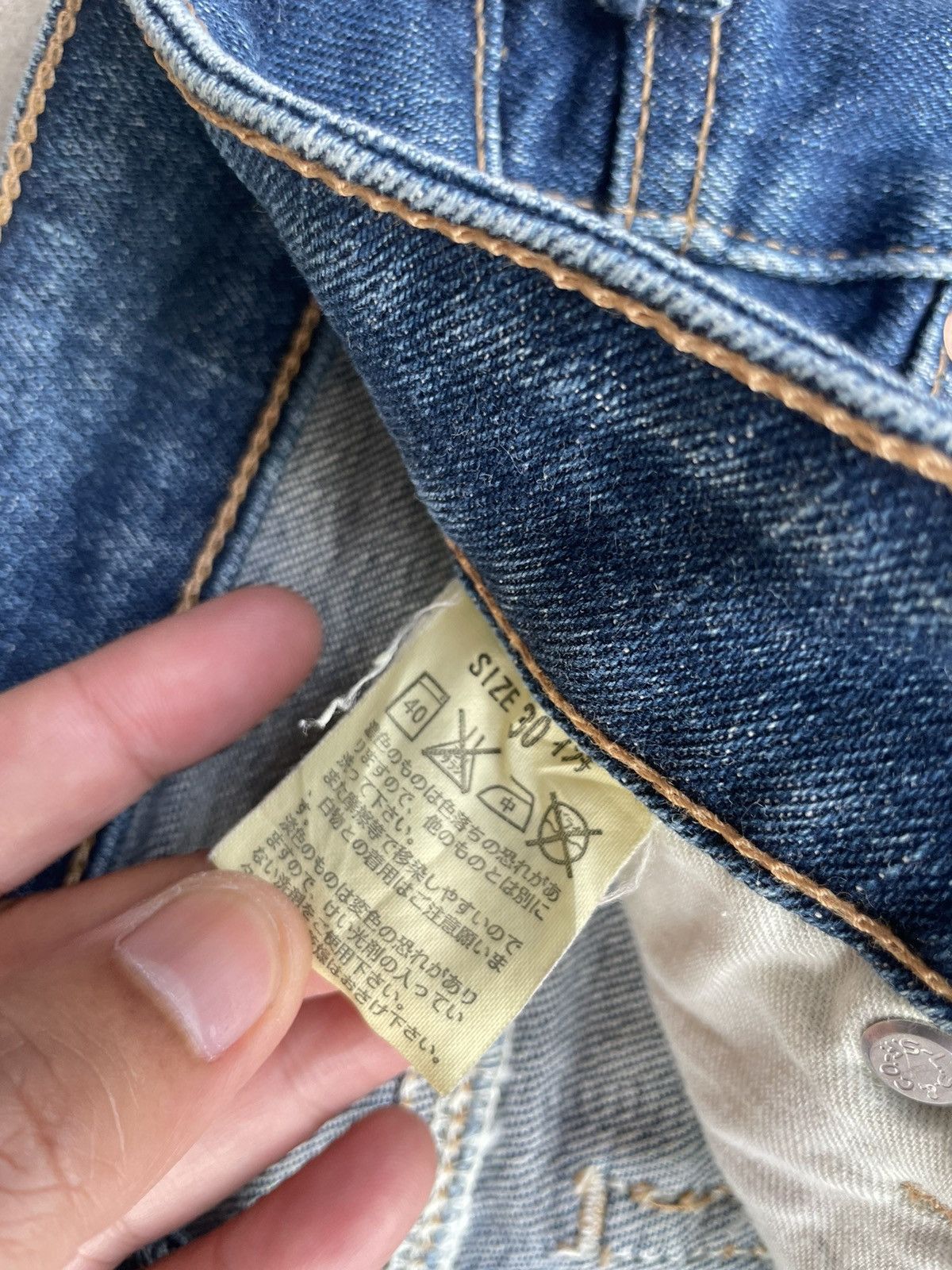 Levi's Vintage Levis Flared Jeans Size 27" / US 4 / IT 40 - 5 Thumbnail