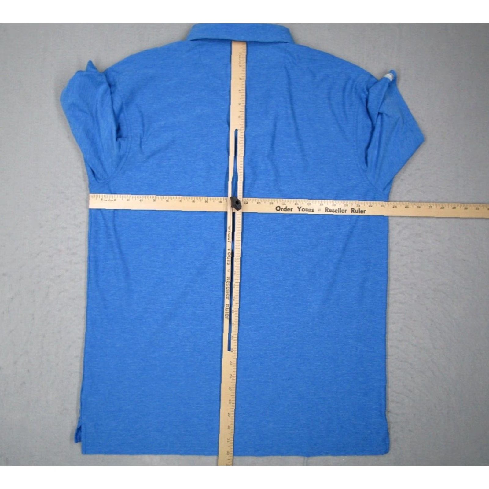 Vintage VINTAGE Straight Down Shirt Mens Extra Large Blue Polo Travel Virginia Country Club Golf Size US XL / EU 56 / 4 - 5 Thumbnail