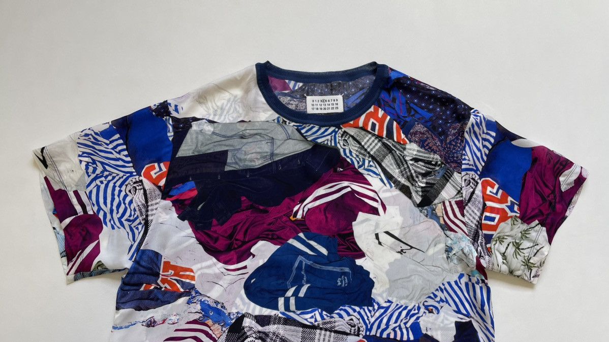 Maison Margiela S/S 17 ‘Laundry Pile’ Print T Shirt Size US M / EU 48-50 / 2 - 3 Thumbnail
