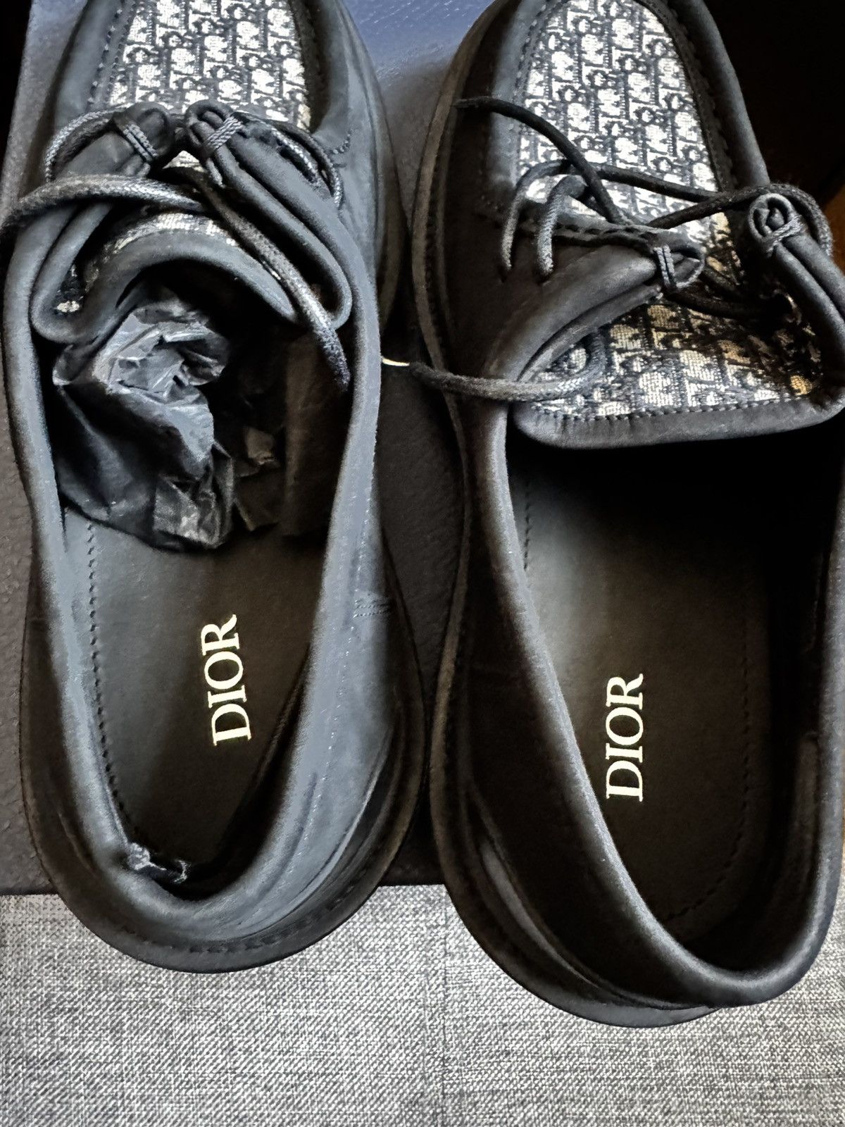 Dior × Kim Jones 3DE334ZMO DERBY M-EXPL BOAT SHOE Size US 10 / EU 43 - 3 Thumbnail