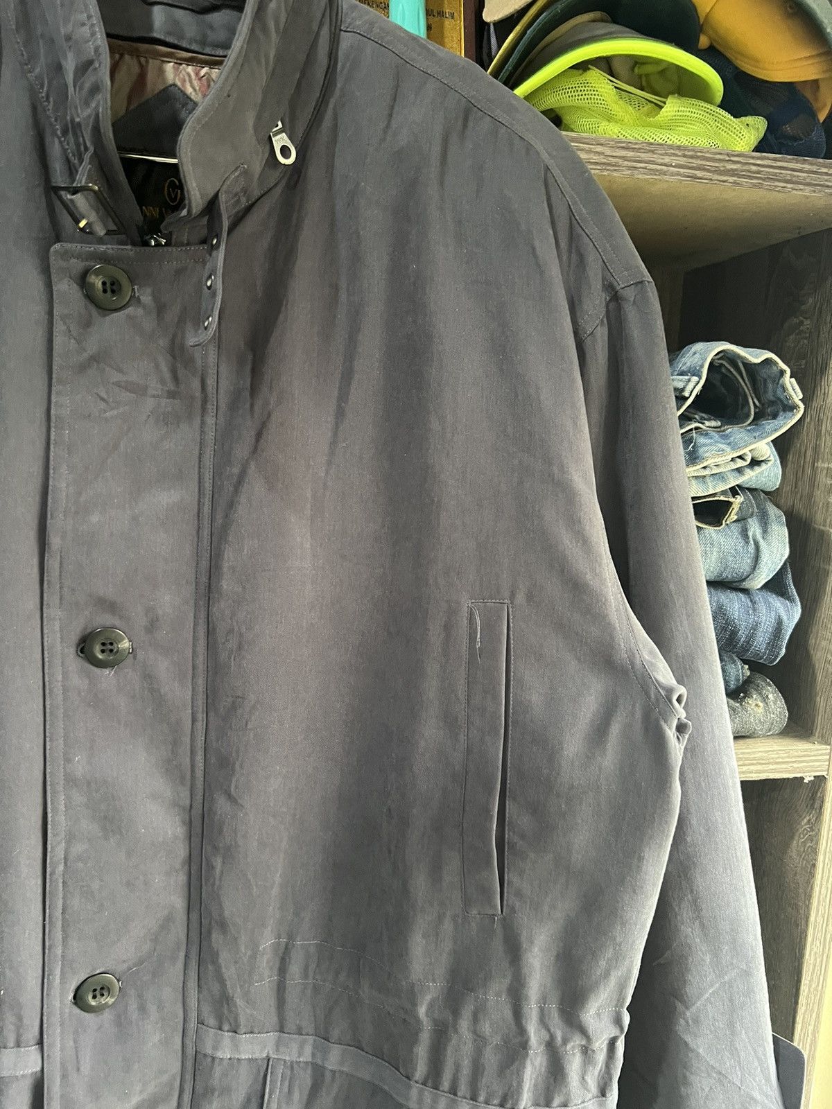 Gianni Valentino 🔥Vintage Gianni Valentino Quilted Jacket Size US XL / EU 56 / 4 - 6 Thumbnail