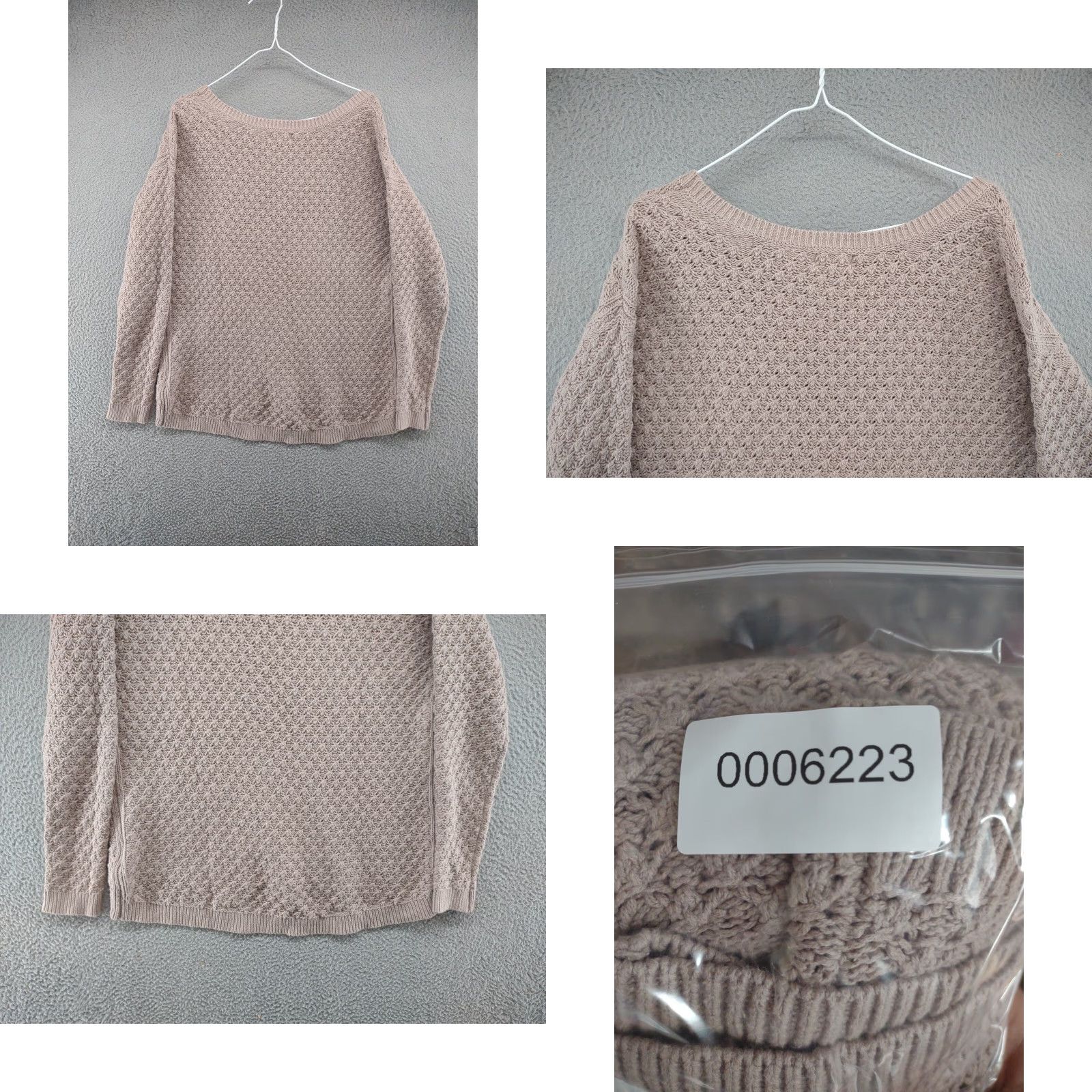 Old Navy Old Navy Women's Textured Knit Pullover Sweater Size L Pale Pink Knit Size S / US 4 / IT 40 - 8 Thumbnail