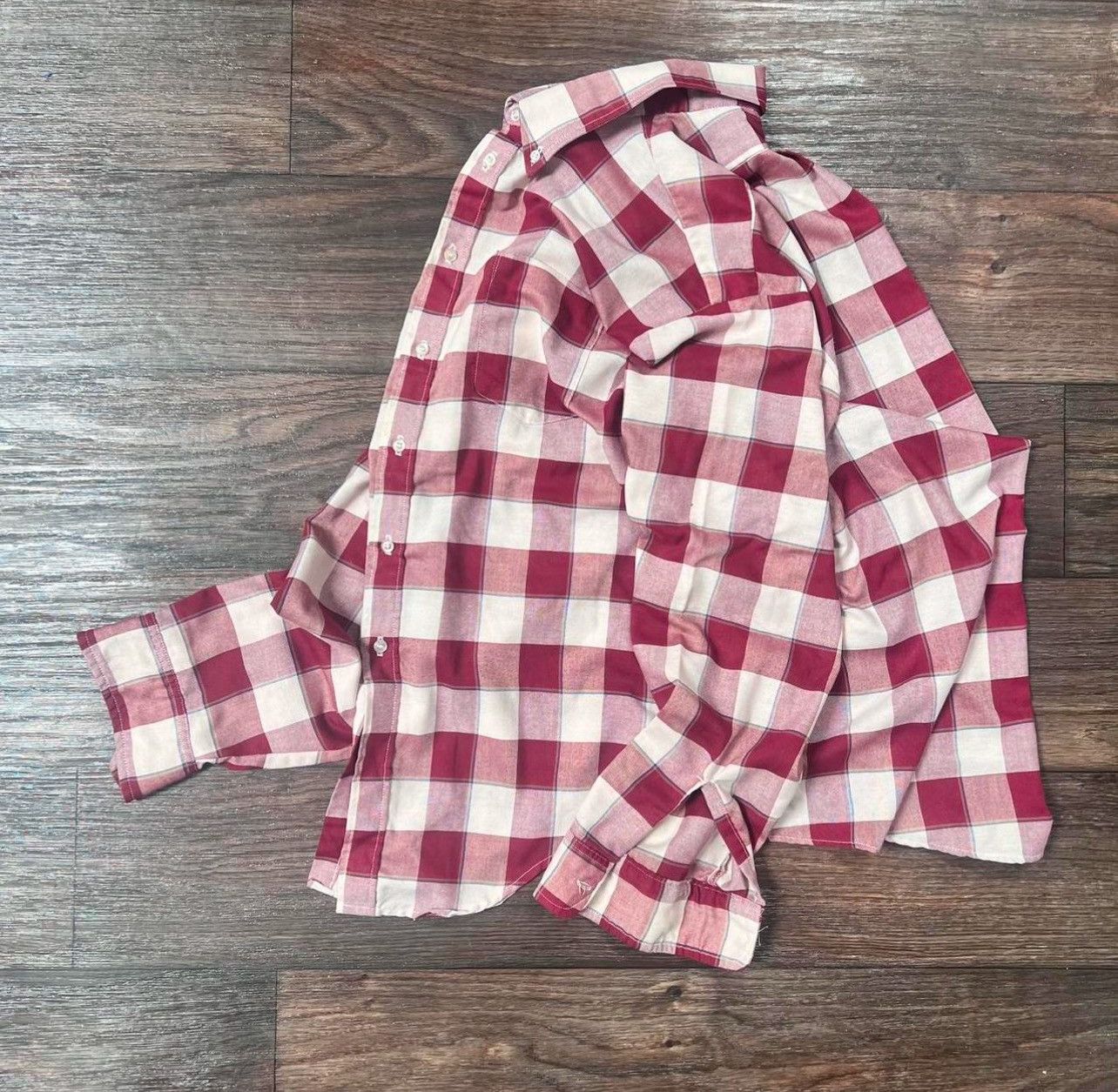 Vintage Vintage 1980s vintage flannel checker pattern oversized Size US XL / EU 56 / 4 - 3 Thumbnail
