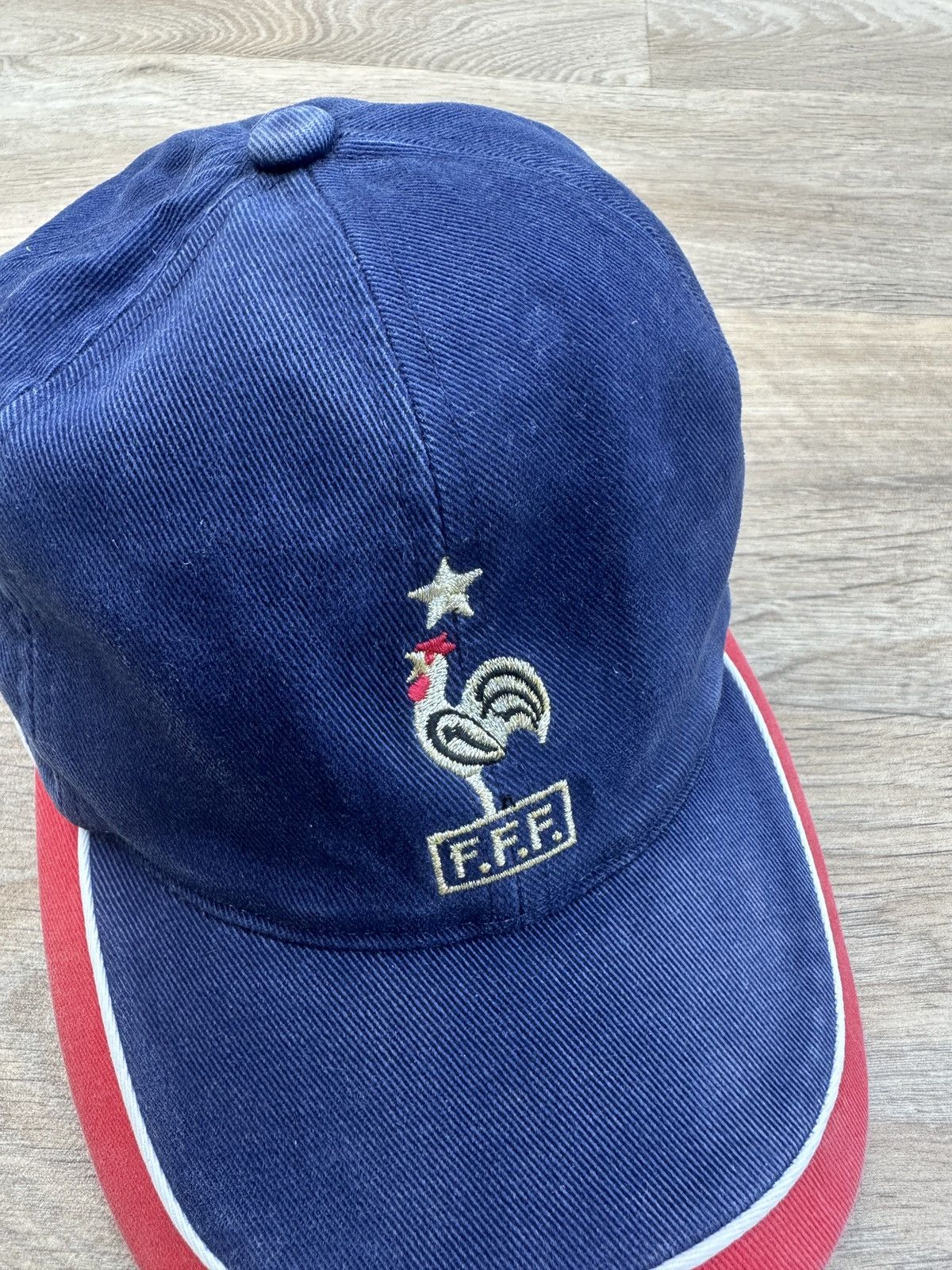 Adidas CAP vintage FFF Adidas France 1 étoile – 100% coton – Size ONE SIZE - 3 Thumbnail