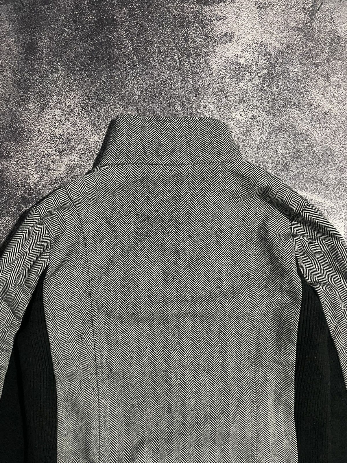 semanticdesign Semanticdesign Double Zipper Wool Jacket Vkei Style Size US L / EU 52-54 / 3 - 12 Thumbnail