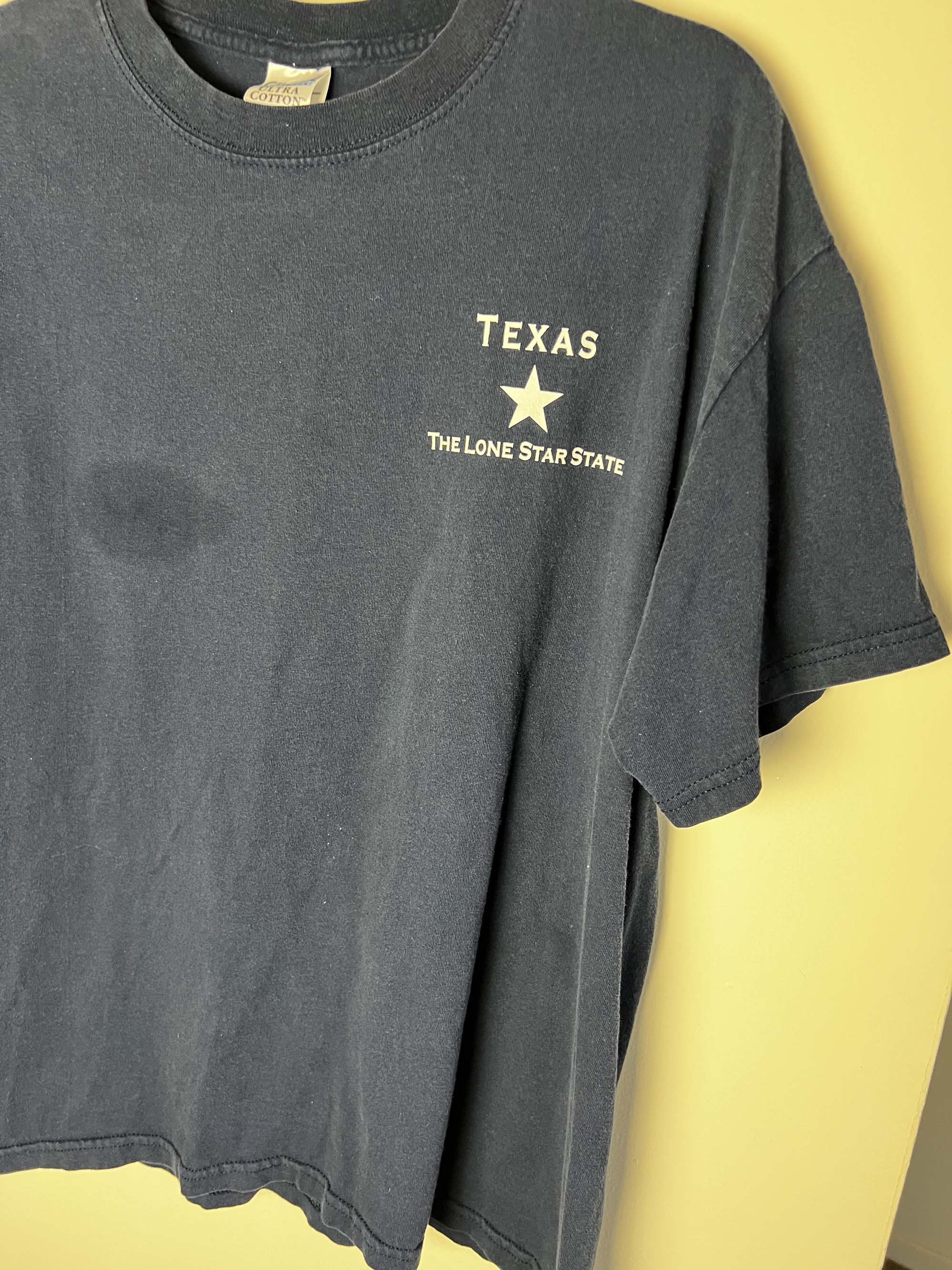 Vintage Vintage Y2K Texas Lone Star State - Davy Crockett Quote Tee Size US L / EU 52-54 / 3 - 5 Thumbnail