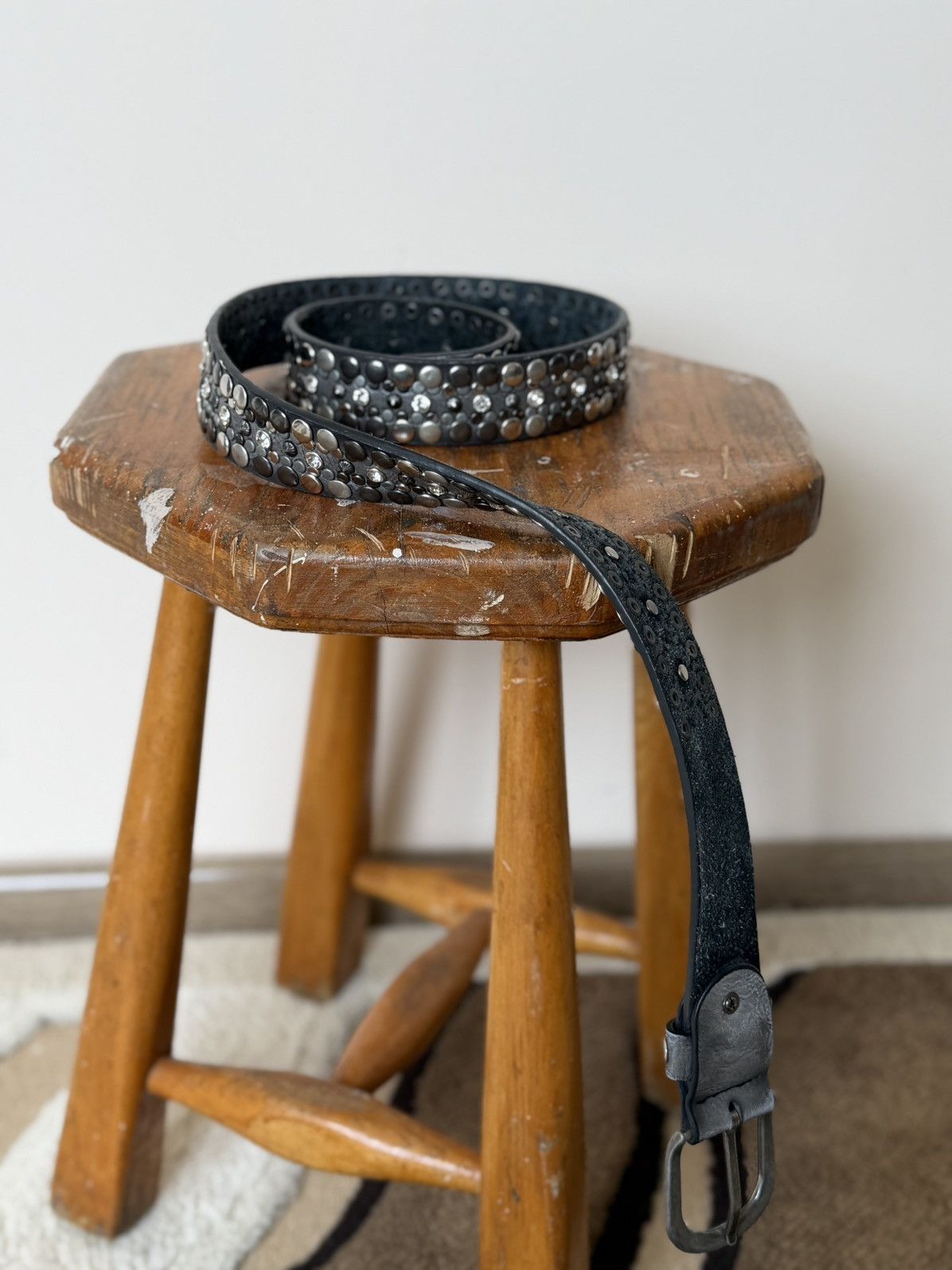 Japanese Brand UNDERCOVER Style Bullet Belt Punk Grunge Style Opium Size ONE SIZE - 2 Thumbnail