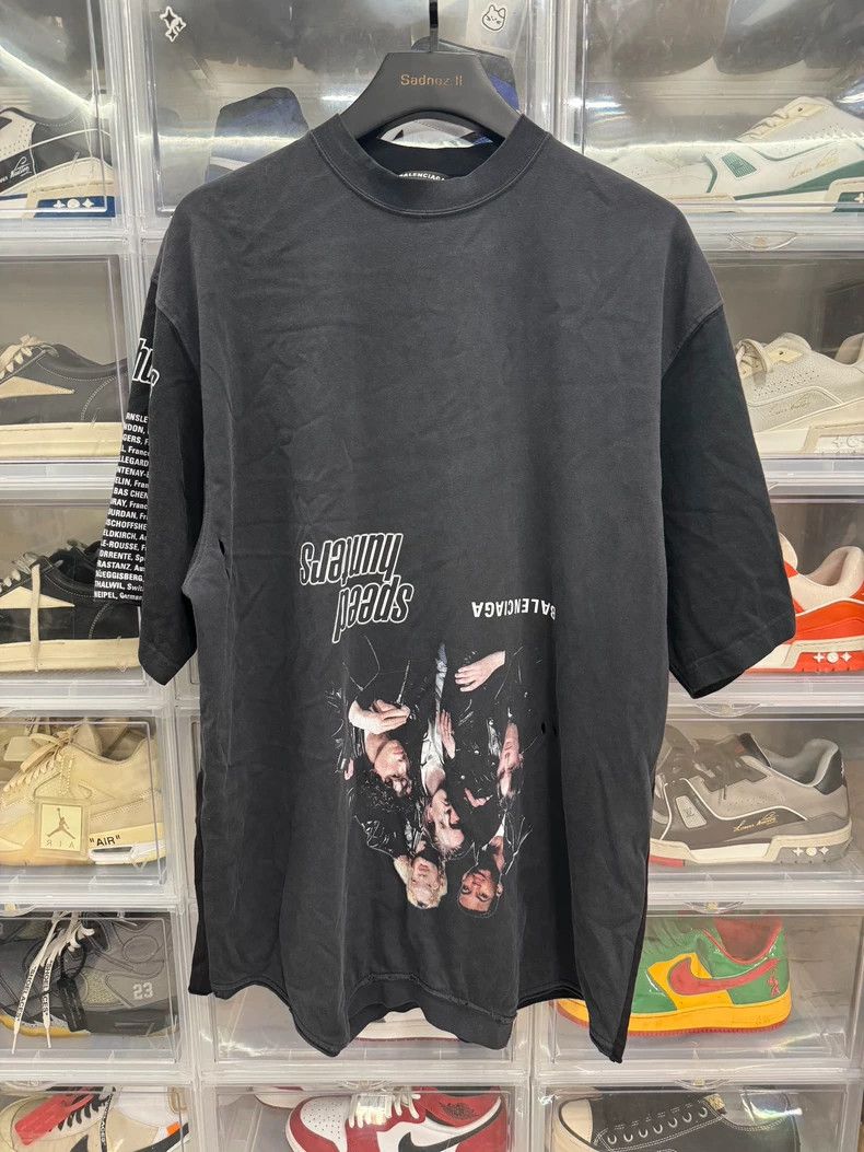 Balenciaga Balenciaga SS22 Logo Lettering Speed Hunter Printed Invert Size US L / EU 52-54 / 3 - 1 Thumbnail