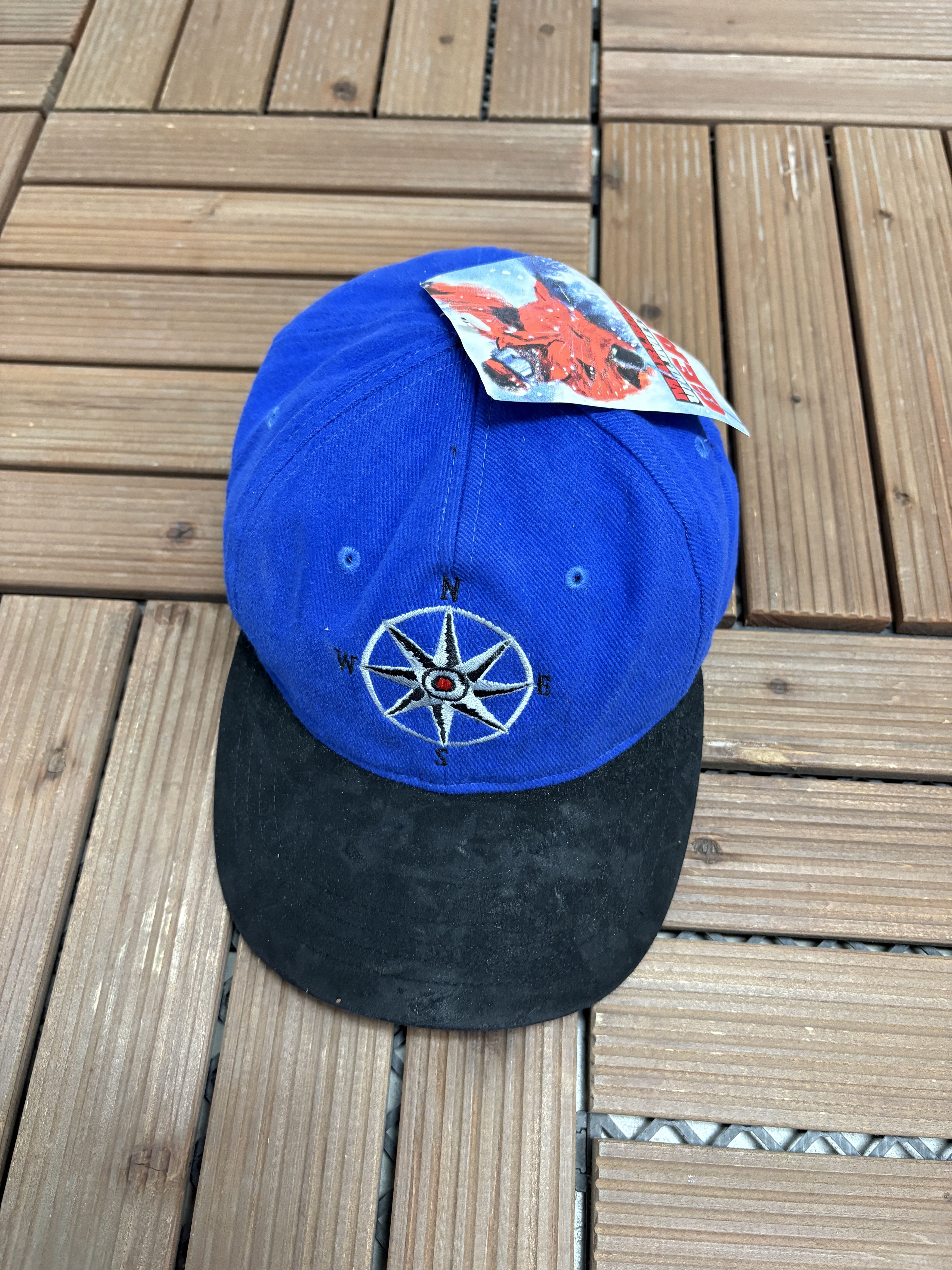 Marlboro Marlboro Unlimited Compass Vintage Blue Hat Cap Size ONE SIZE - 1 Thumbnail