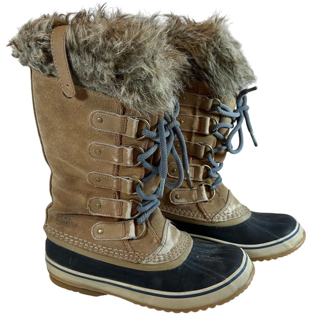 SOREL Sorel Joan Arctic Boots Women's 6.5 Winter Snow Faux Fur Size US 6.5 / IT 36.5 - 1 Thumbnail