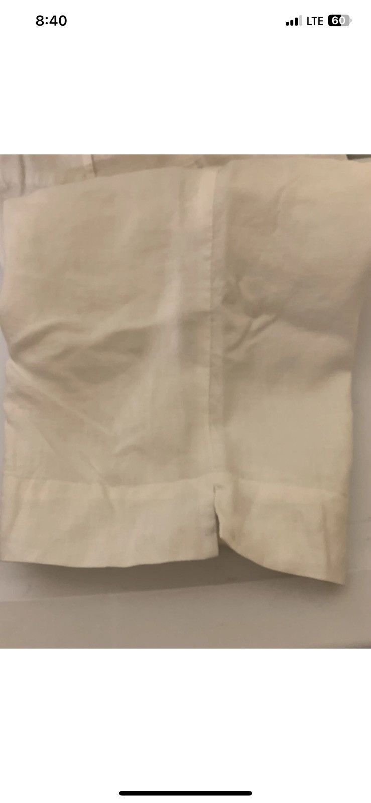 Other Allison Taylor Womens Sz 4 Shorts Capris Linen White Size 27" / US 4 / IT 40 - 8 Thumbnail