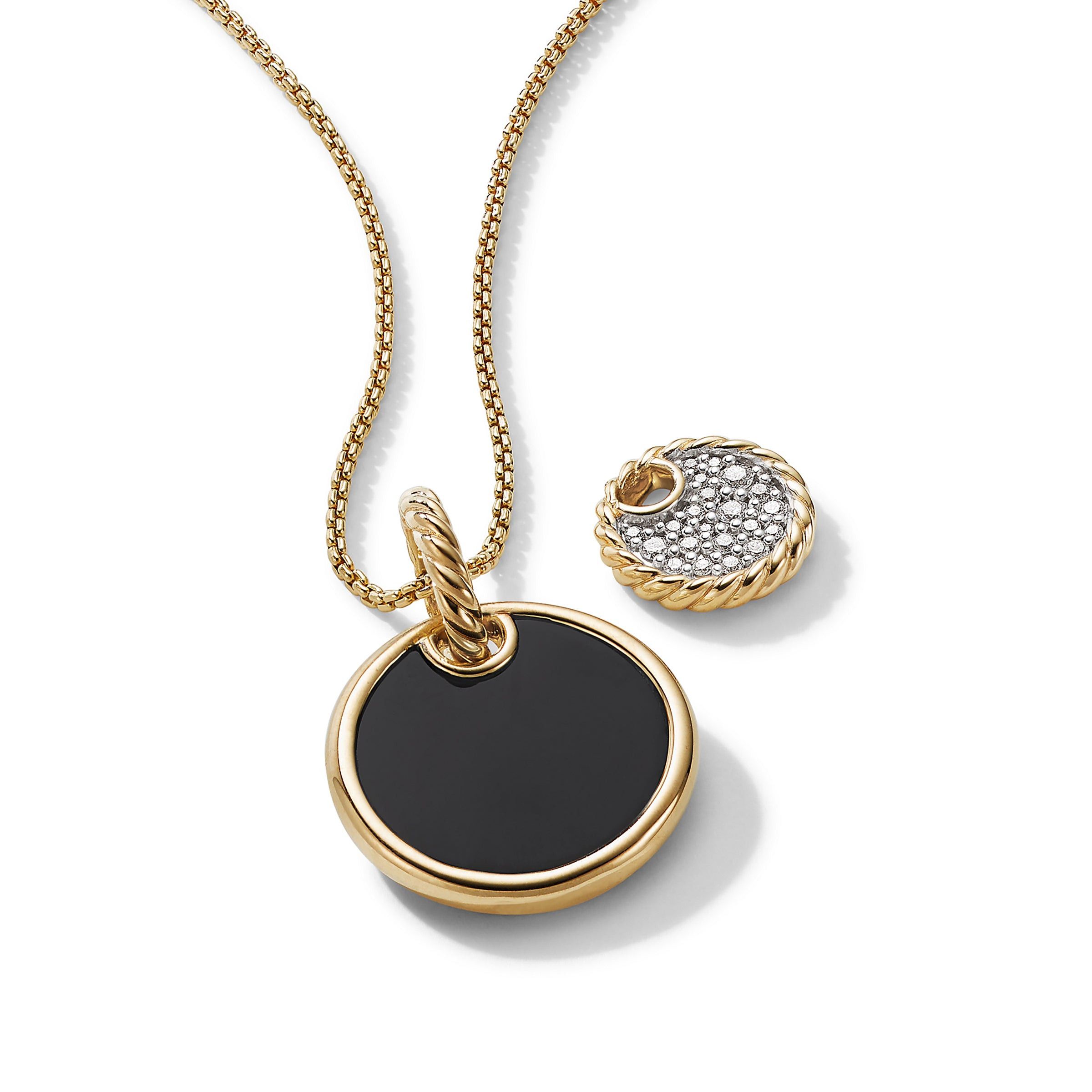 David Yurman o1w1db10426 N16807D Size:9 /Convertible Necklace in Golden Size ONE SIZE - 4 Thumbnail