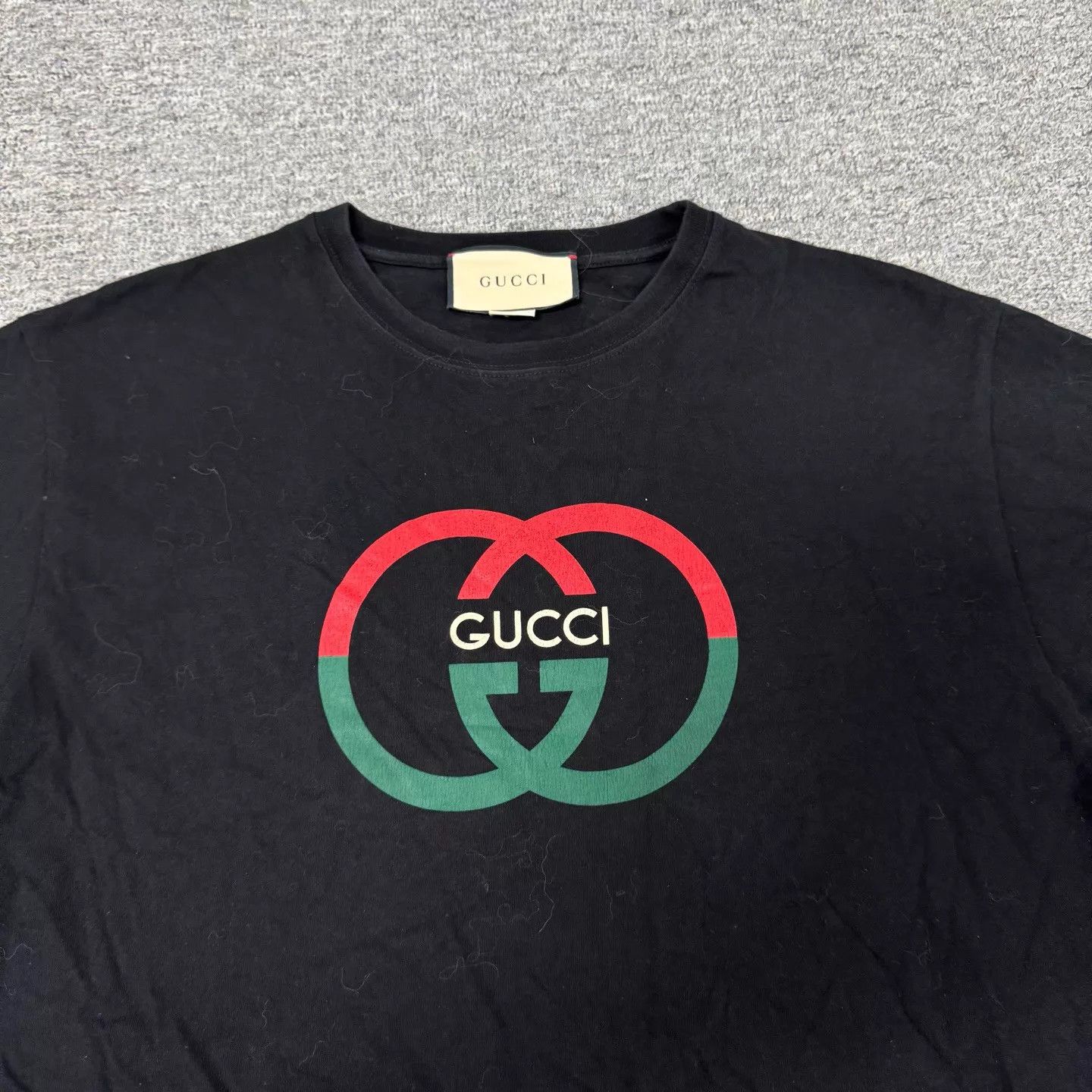 Gucci Gucci Red Green GG Short Sleeve T-Shirt S Size US S / EU 44-46 / 1 - 4 Thumbnail