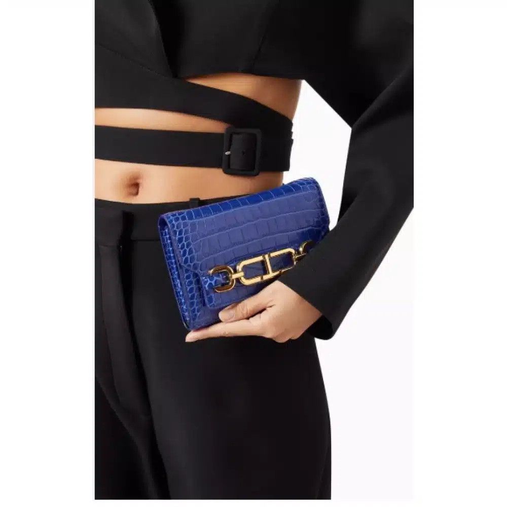 Tom Ford o1loc1c0425 S0457 Size: OS / Croc Embossed Mini Shoulder Bag Size ONE SIZE - 2 Thumbnail
