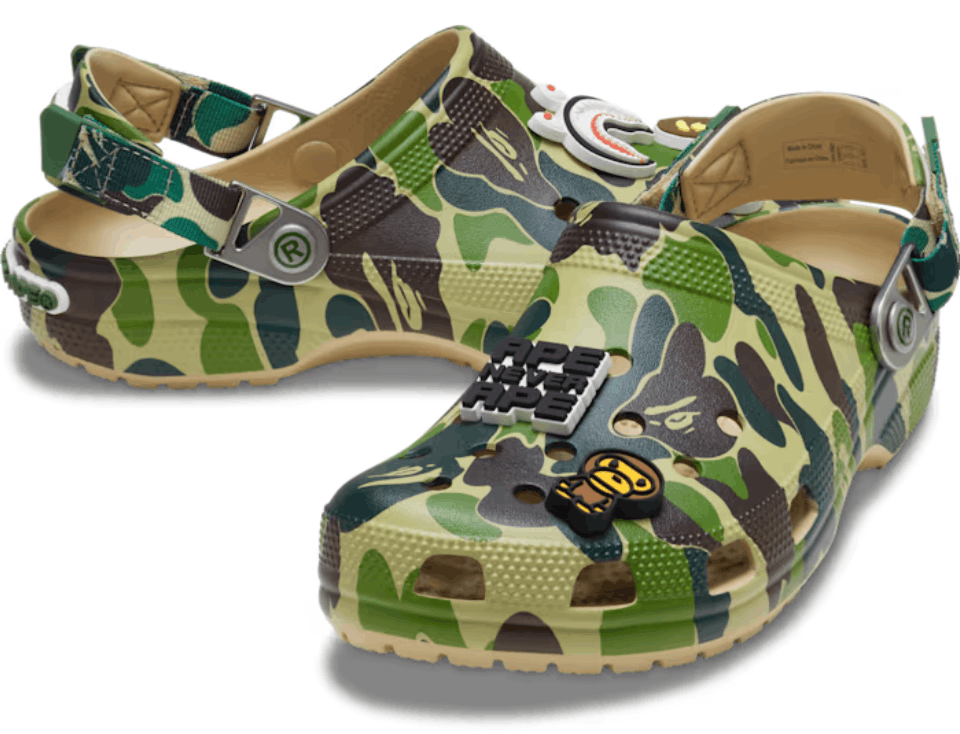 Bape Babe X Crocs Classic Clog Size US 9 / EU 42 - 2 Thumbnail