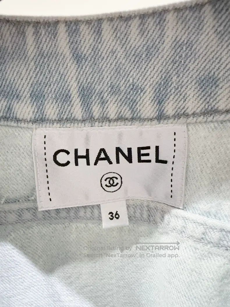 Chanel Chanel 21C camelia denim jacket Size XS / US 0-2 / IT 36-38 - 3 Thumbnail