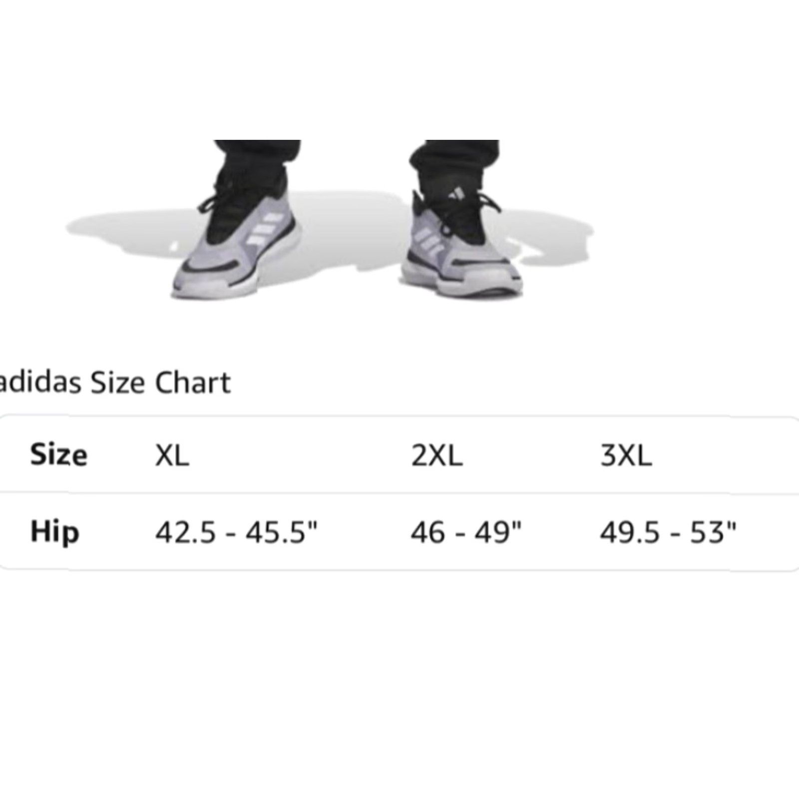 Adidas Adidas Men’s Crazywarm Basketball Pants - Black W/Stripes - 2XL - Jogger Style - Polyester Pants - Regular Size - Men Size US 39 - 5 Thumbnail
