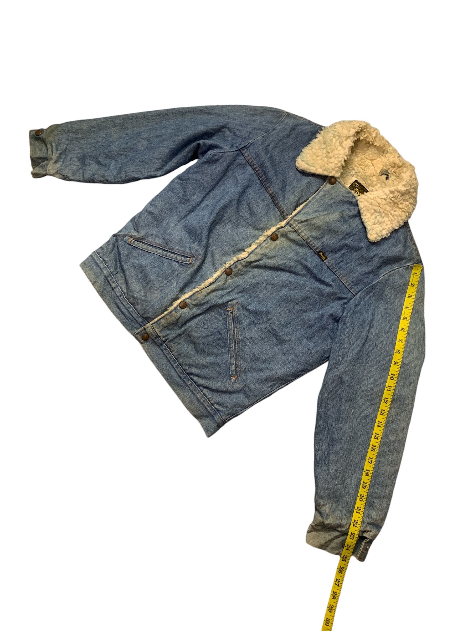 Wrangler Rare Design Vintage Wrangler Sherpa Denim Jackets Size US M / EU 48-50 / 2 - 12 Thumbnail