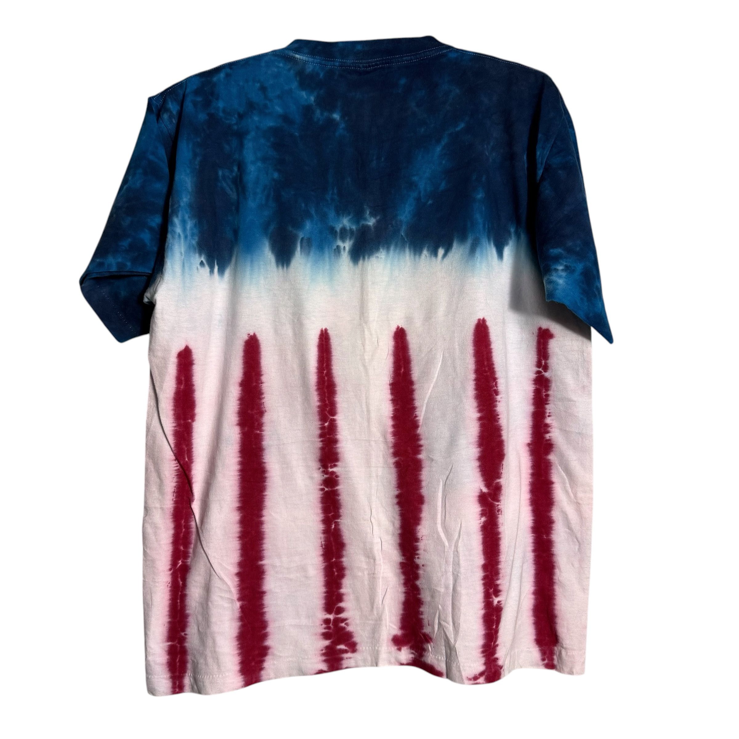 Vintage 🔥RARE🔥Vintage American Flag Single Stich Tie-Dye T-shirt Size US M / EU 48-50 / 2 - 3 Thumbnail