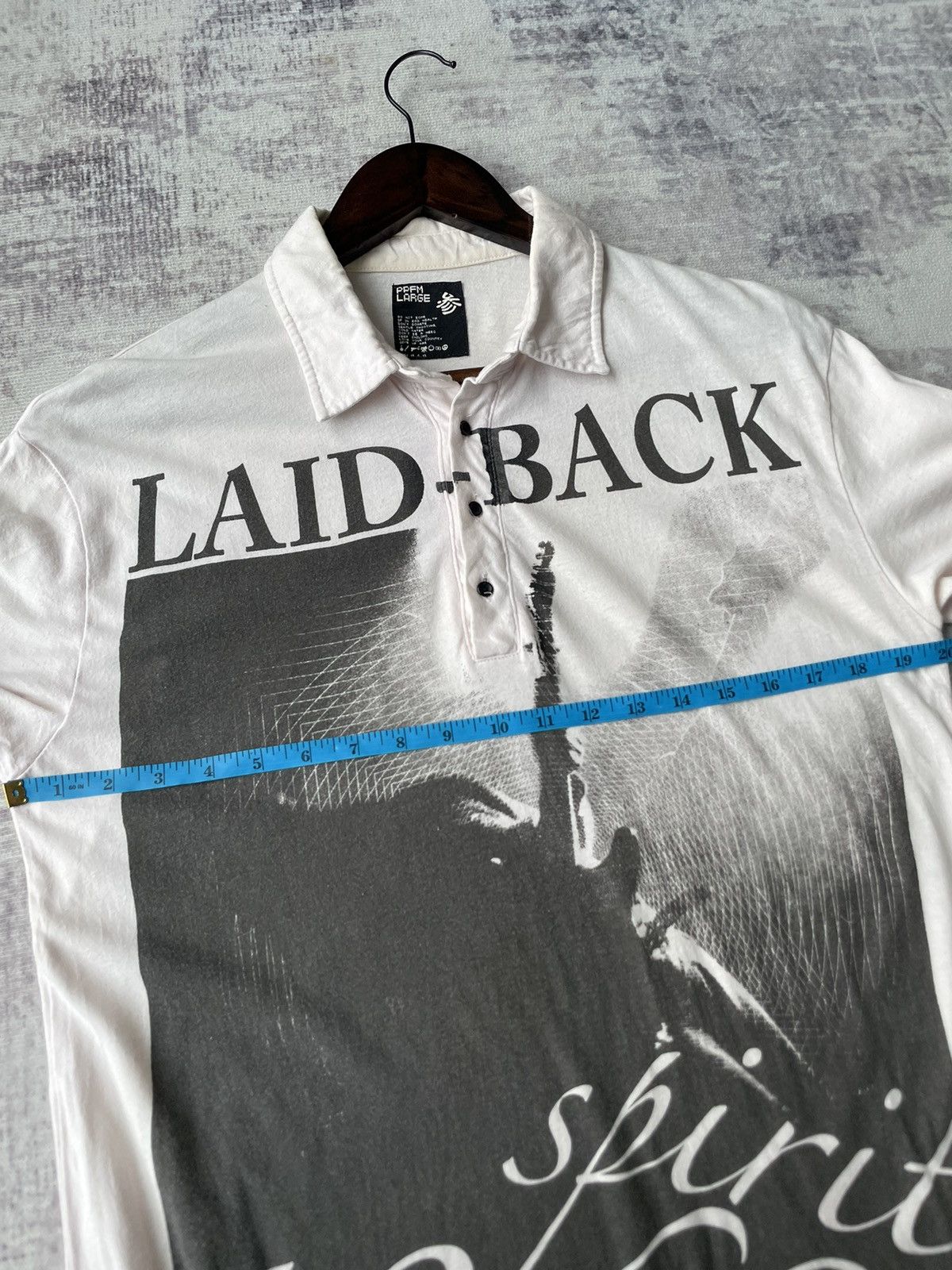 If Six Was Nine PPFM Laid Back Slow Hand Rockstar Polo Tee Shirt Size US L / EU 52-54 / 3 - 7 Thumbnail
