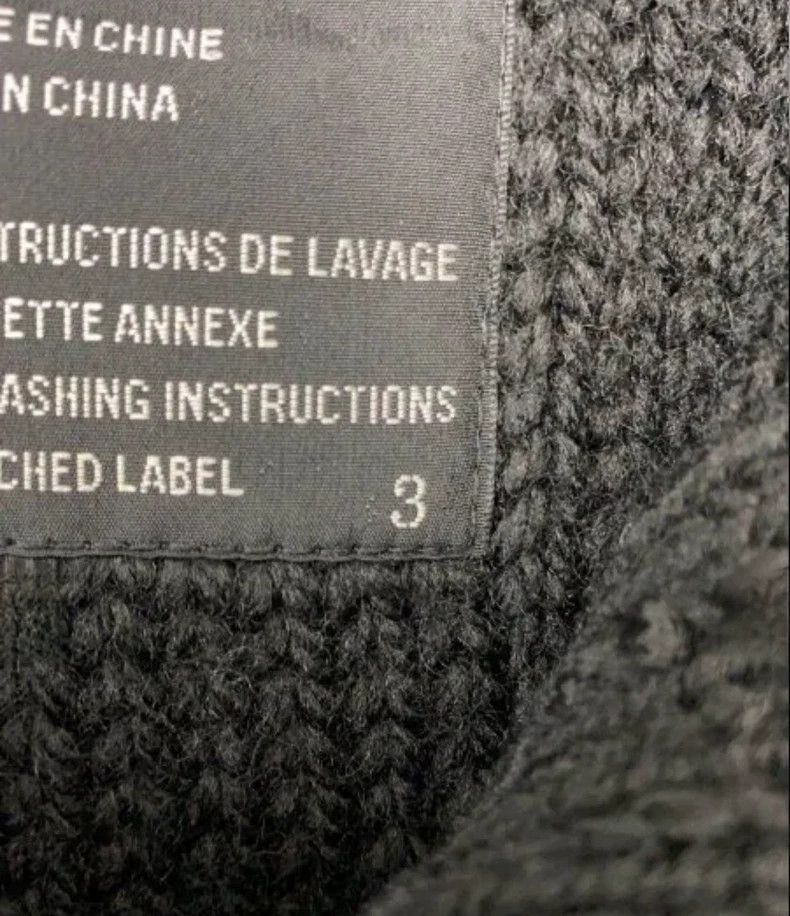 Yohji Yamamoto Yohji Yamamoto Black wool knit coat 2506-Nextarrow Size US L / EU 52-54 / 3 - 5 Thumbnail