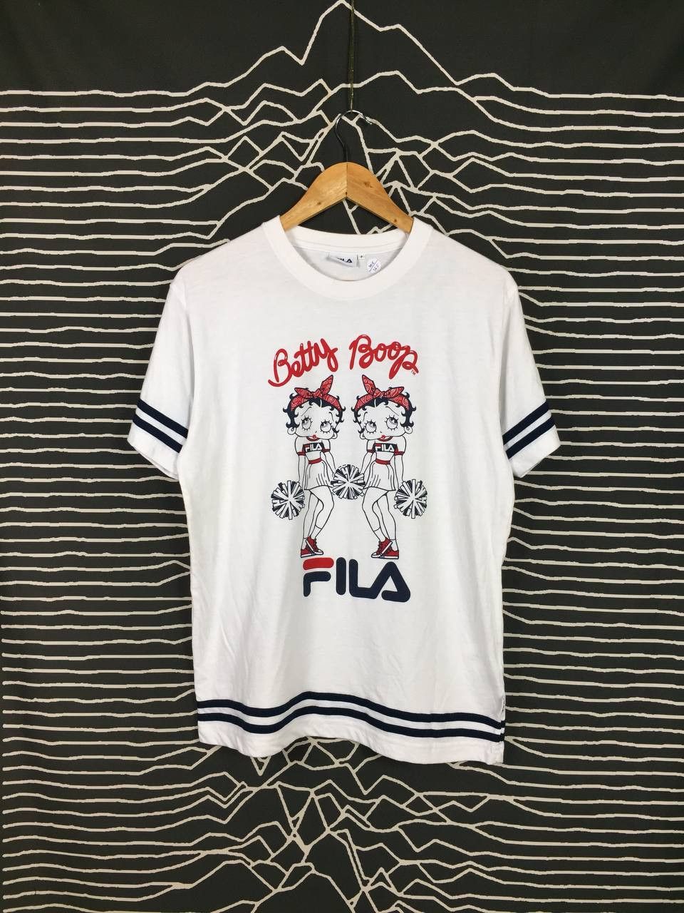 Anime × Fila × Vintage Fila X Betty Boop Cartoon Pop Culture Art Tee Size US M / EU 48-50 / 2 - 1 Thumbnail