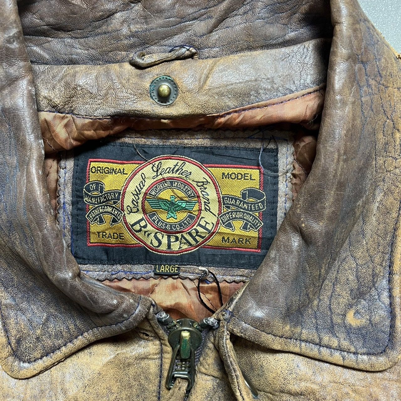 Leather B Spare Leather Jacket Size US L / EU 52-54 / 3 - 2 Thumbnail