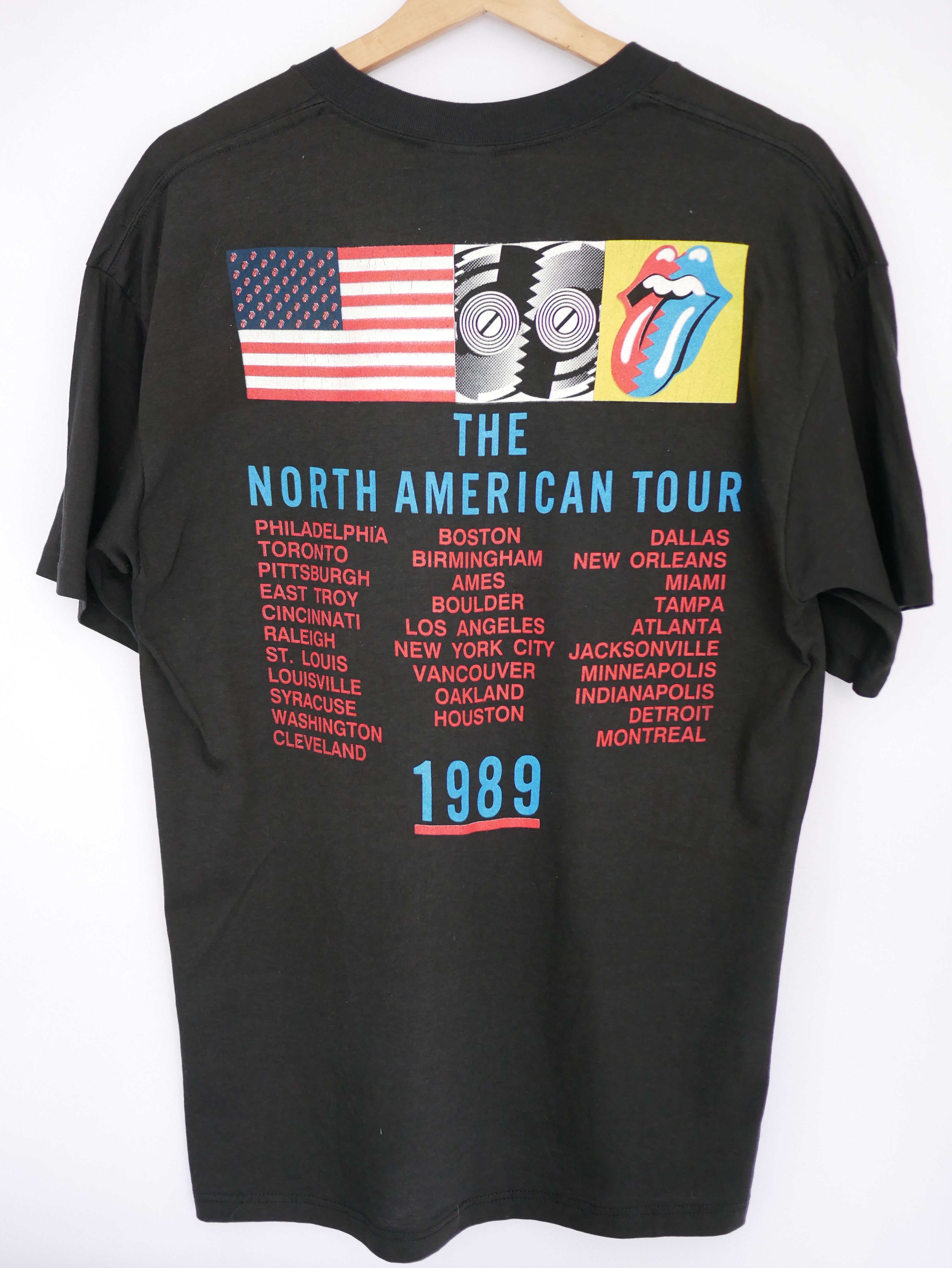 Brockum 1989 Rolling Stones Steel Wheels Tour Tee Brockum XL Size US XL / EU 56 / 4 - 1 Thumbnail
