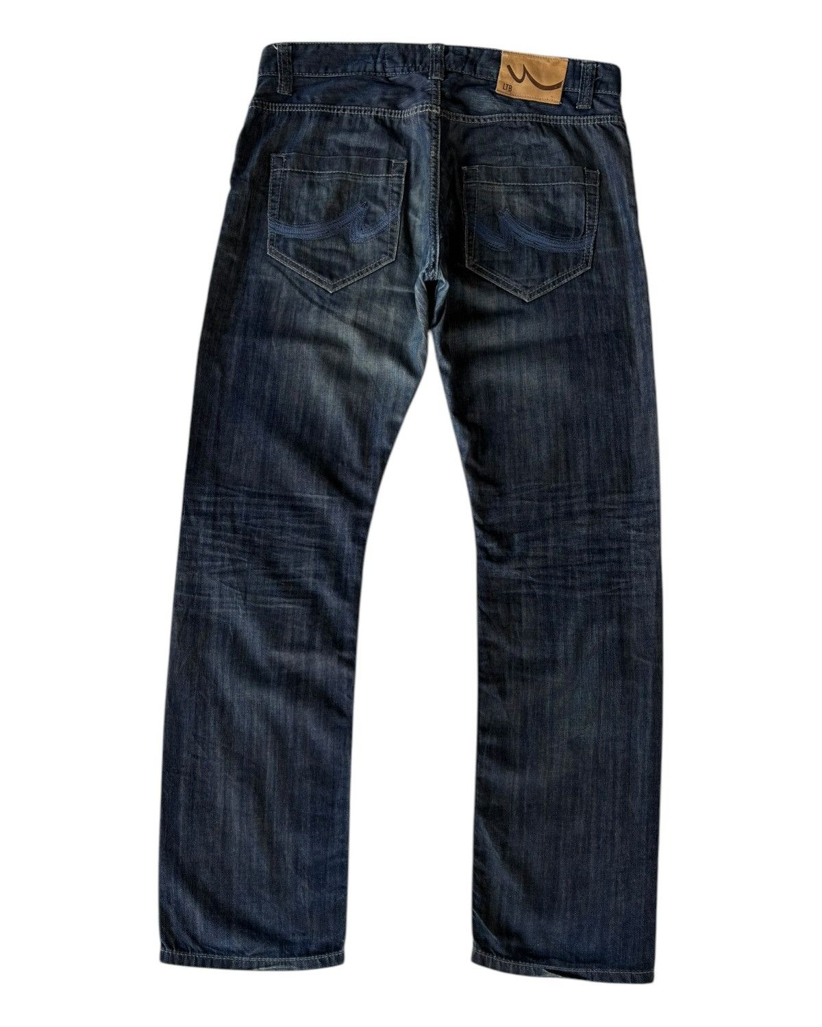 Le Grande Bleu (L.G.B.) Baggy Jeans LTB 1948 Loose Fit Denim Jeans Diesel Style Size US 35 - 6 Thumbnail