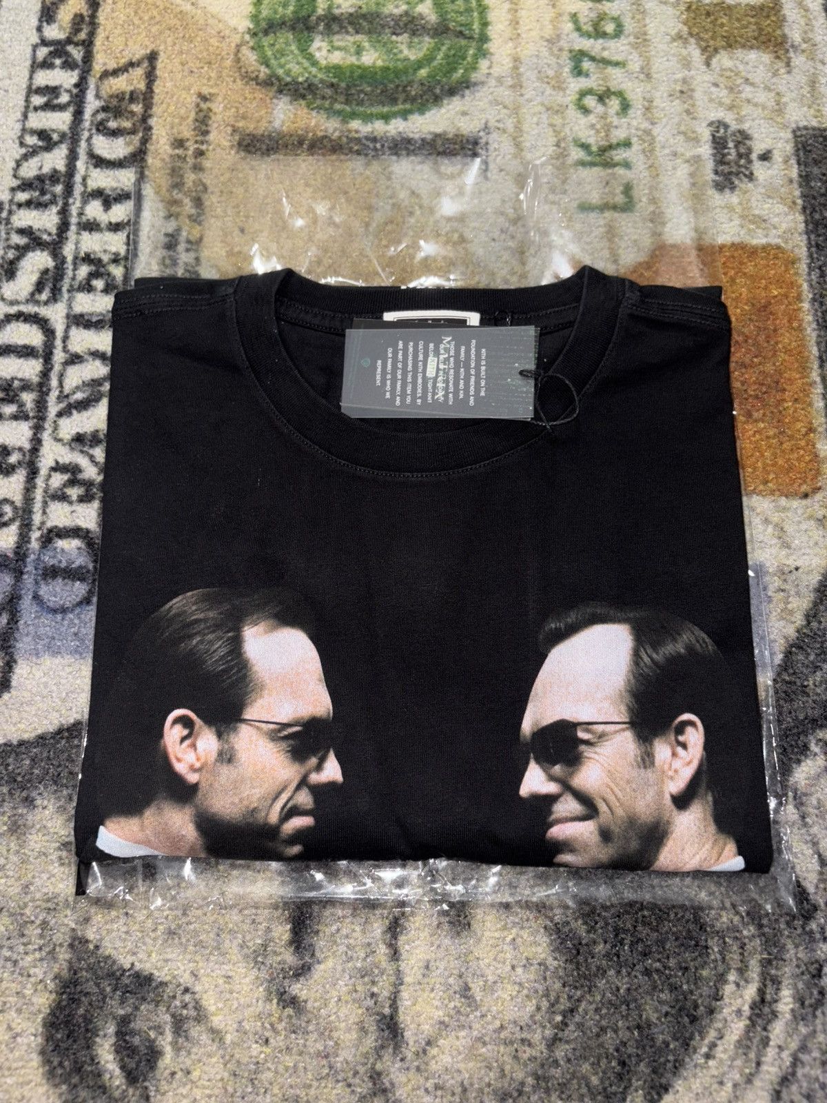 Kith Kith x The Matrix The Agent Just Us Tee Black Size US XL / EU 56 / 4 - 1 Thumbnail
