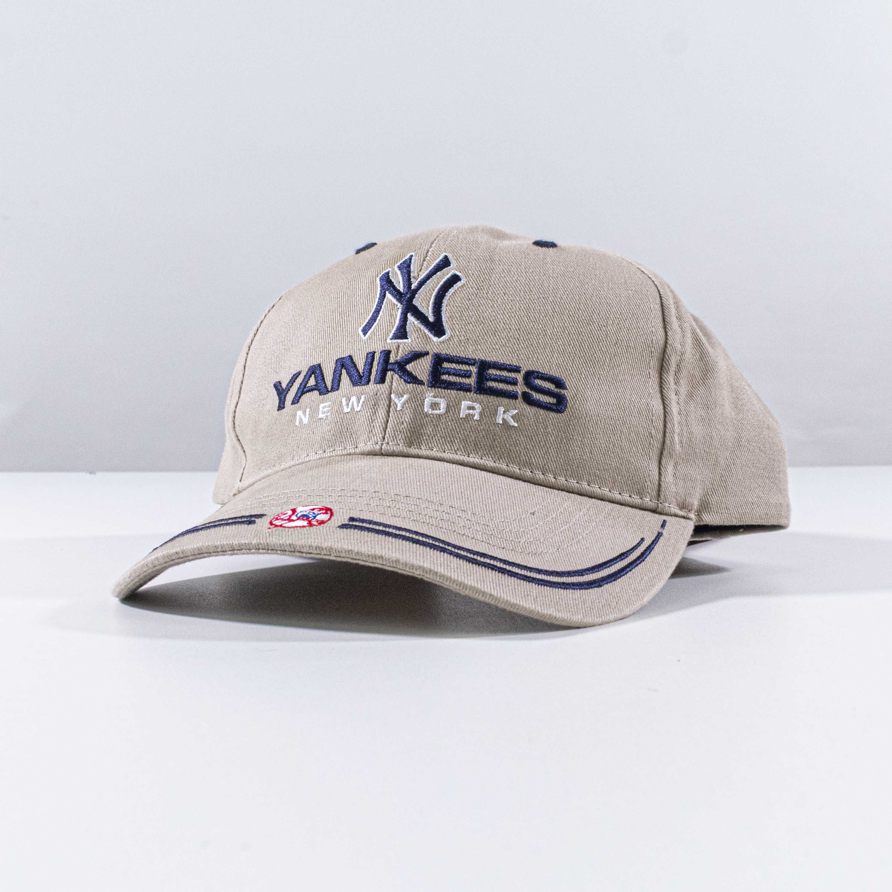 Twins Enterprise Inc. New York Yankees Twins Enterprises Hat Y2K Spell Out MLB Size ONE SIZE - 1 Thumbnail