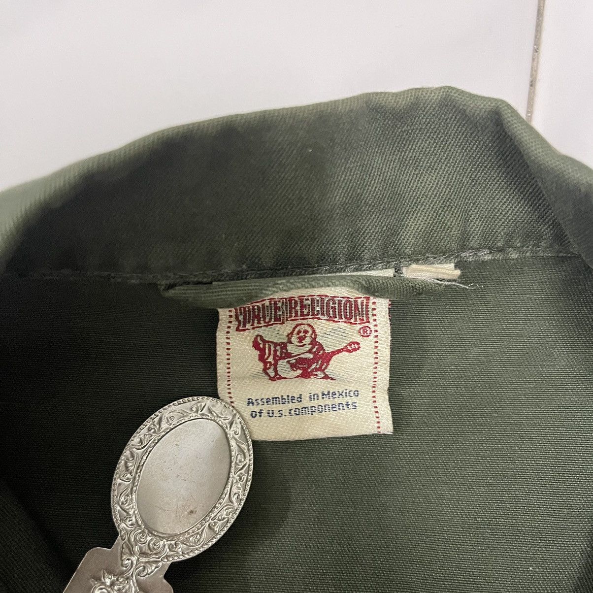 True Religion × Vintage Vintage True Religion Los Angeles Skull Biker Sleeveless Top Size US L / EU 52-54 / 3 - 5 Thumbnail
