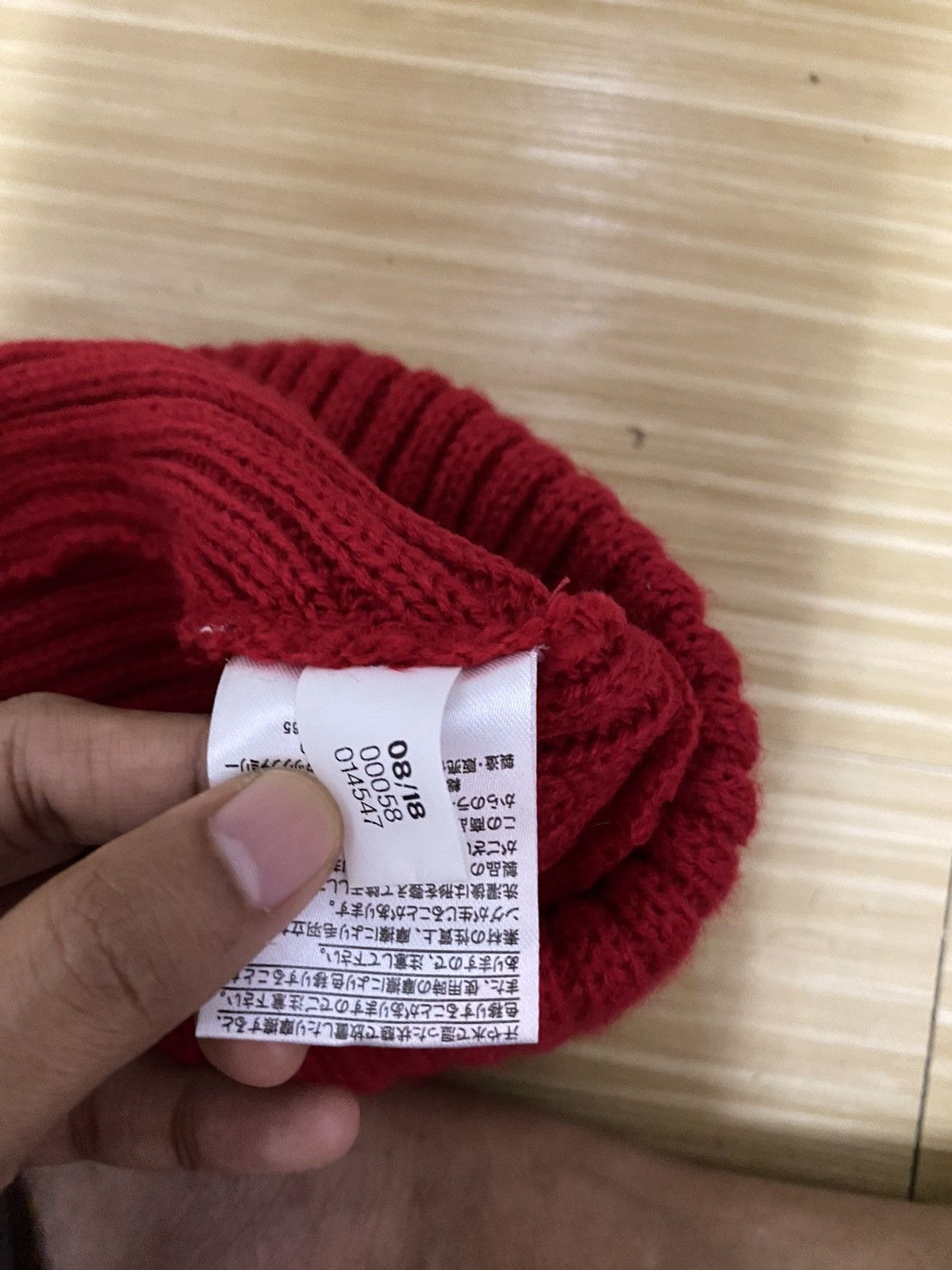 Reebok × Vintage Vintage Reebok Spellout Beanie Hat Size ONE SIZE - 5 Thumbnail