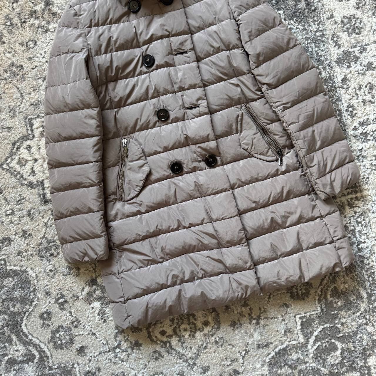 Moncler Moncler Guibboto Nylon Goose Down Cape Long Coat Jacket Size L / US 10 / IT 46 - 3 Thumbnail