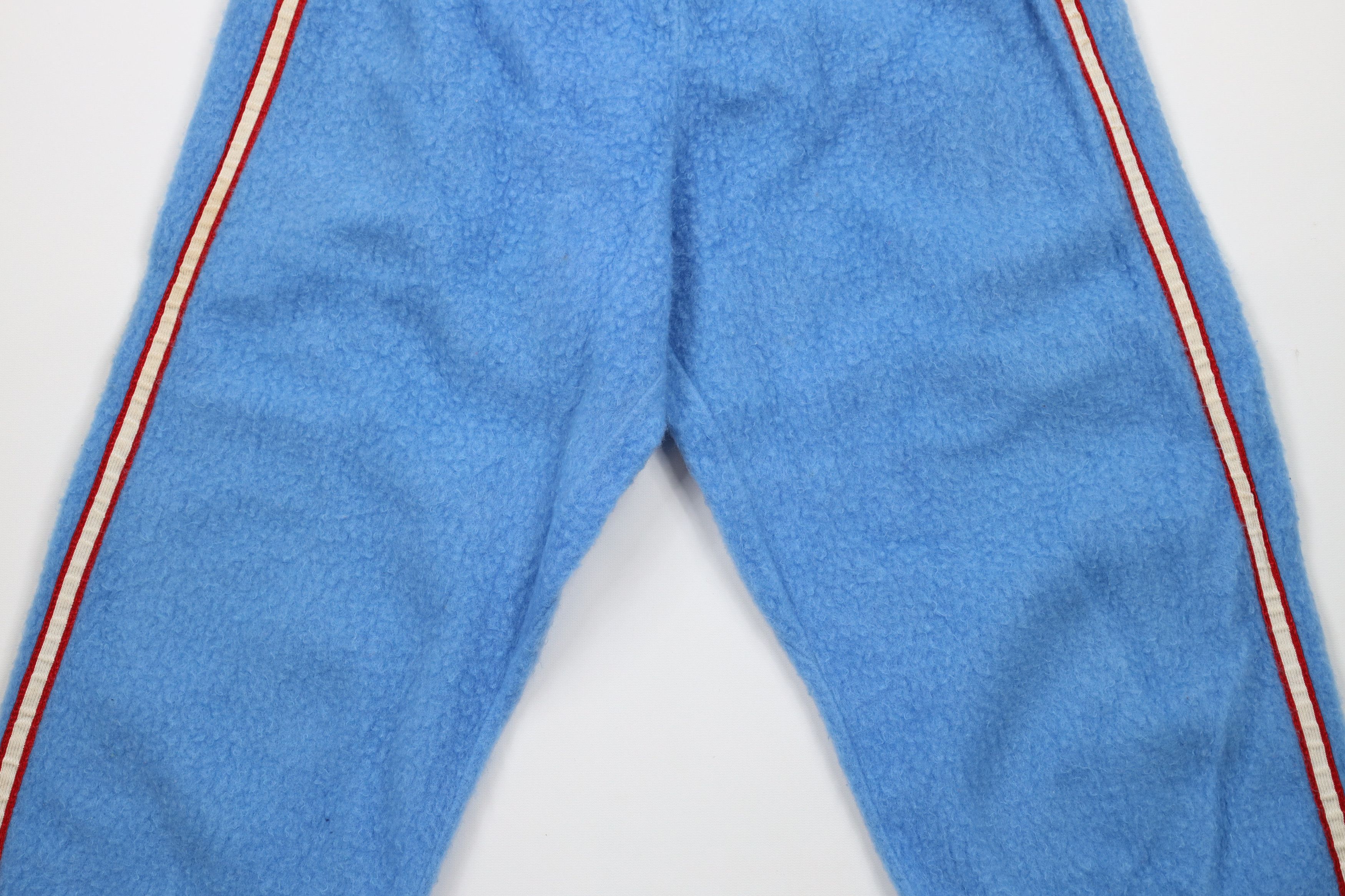 Vintage Vintage 50s MacGregor Striped Fleece Sweatpants Blue USA Size US 34 / EU 50 - 3 Thumbnail