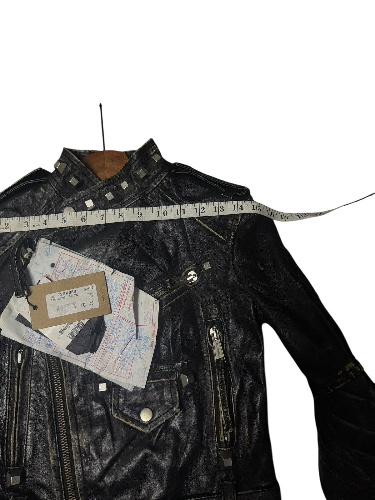 Dsquared2 Dsquared2 Fall 2005 Runway Studded Leather Jacket Size XS / US 0-2 / IT 36-38 - 18 Thumbnail