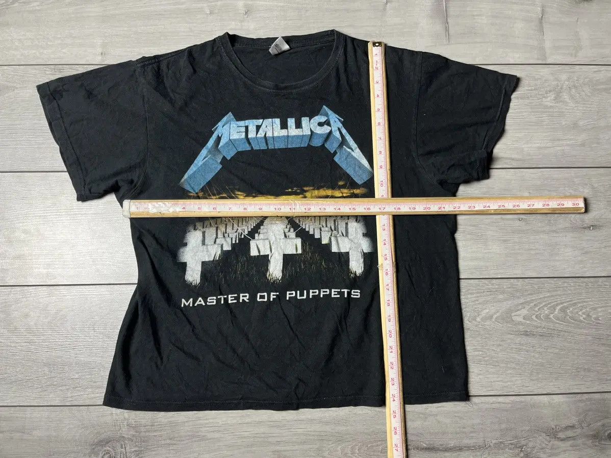 Metallica Metallica T-shirt master of puppets vintage size XLarge Size US XL / EU 56 / 4 - 5 Thumbnail