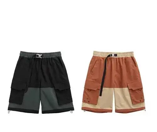 Other 20SS Indigo Union Beige Outdoor Two Tone Shorts Size US 32 / EU 48 - 2 Thumbnail