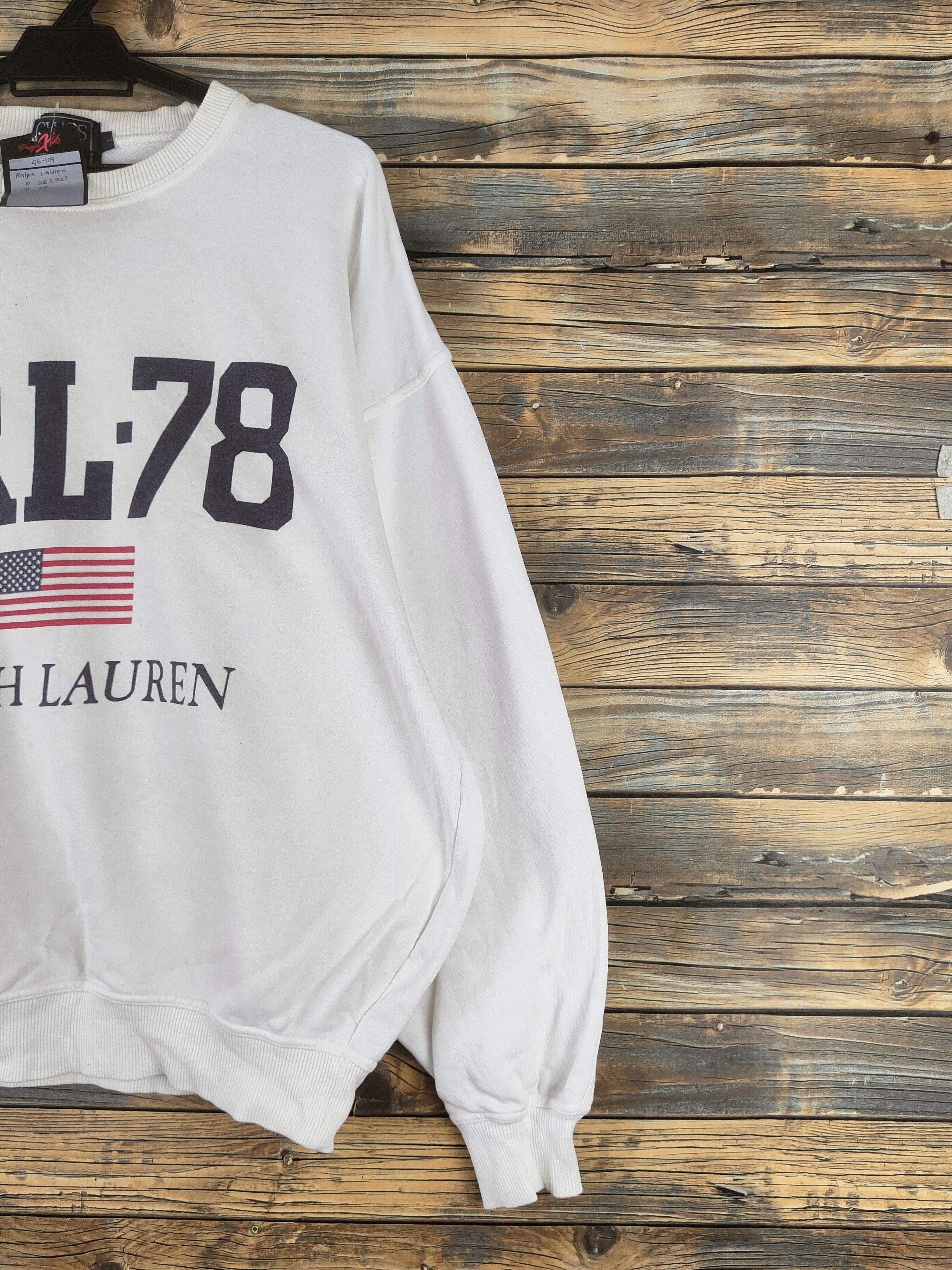 Chaps Ralph Lauren DL Chaps Ralph Lauren White Sweatshirts #46-109 Size US L / EU 52-54 / 3 - 5 Thumbnail