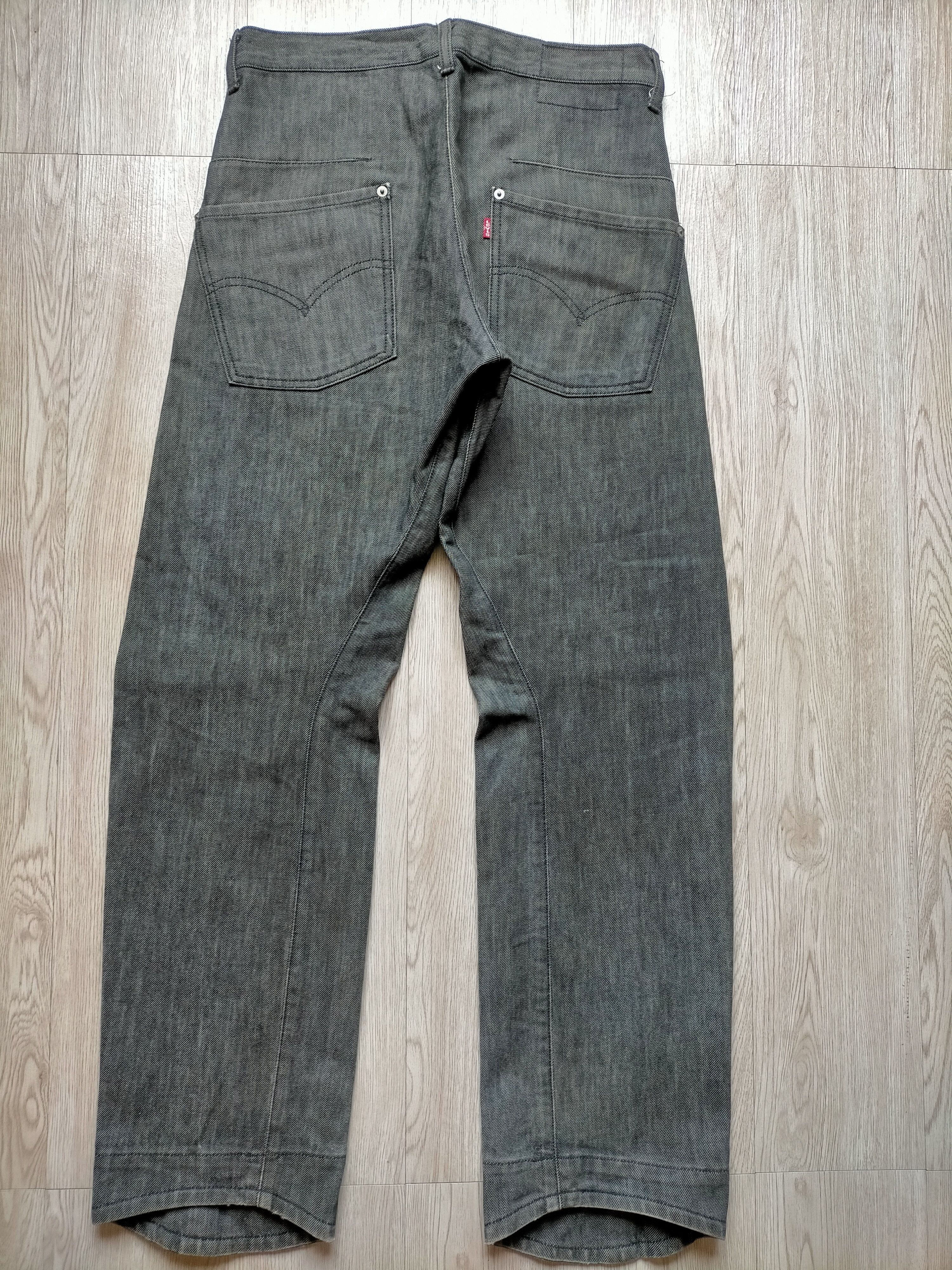 Levi's Levis Engineered Regular Black Rusty Denim pants Size US 31 - 1 Thumbnail