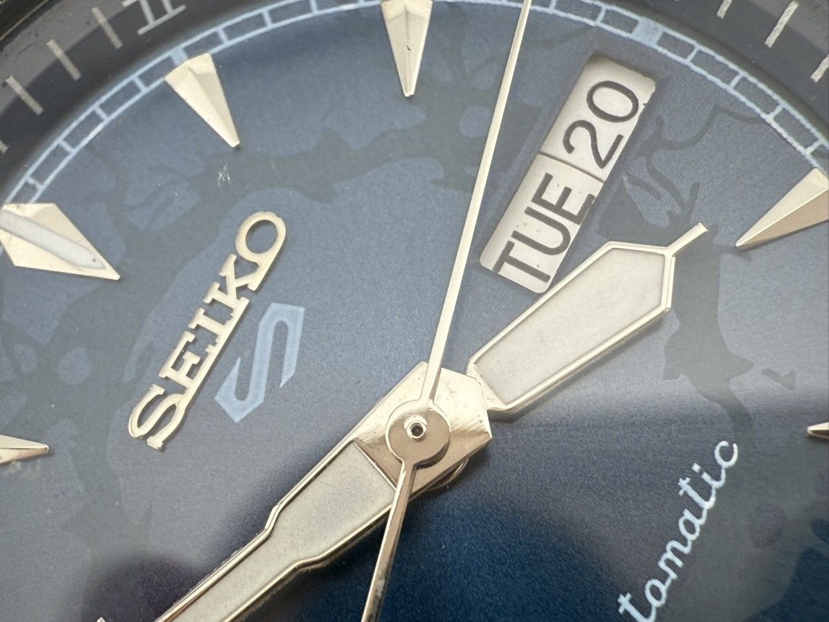 Seiko Seiko 5 Sports Automatic Wristwatch 4R36 Movement Mens Watch Size 42 - 11 Thumbnail