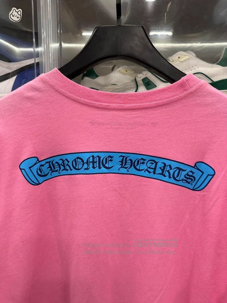 Chrome Hearts CHROME HEARTS Size XL Pink scroll short sleeve Size US XL / EU 56 / 4 - 4 Thumbnail