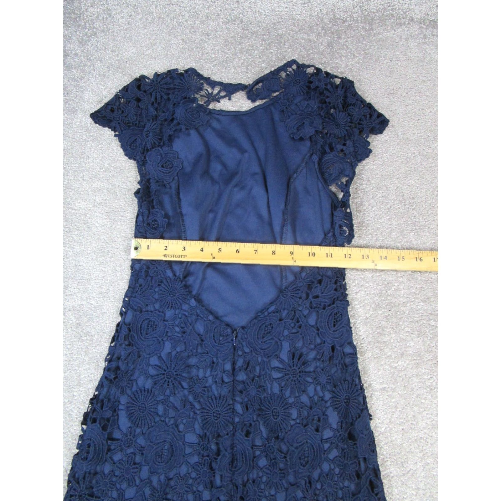 Lulus Lulus Dress Xs Blue Floral Embroidery Womens Size XS / US 0-2 / IT 36-38 - 7 Thumbnail