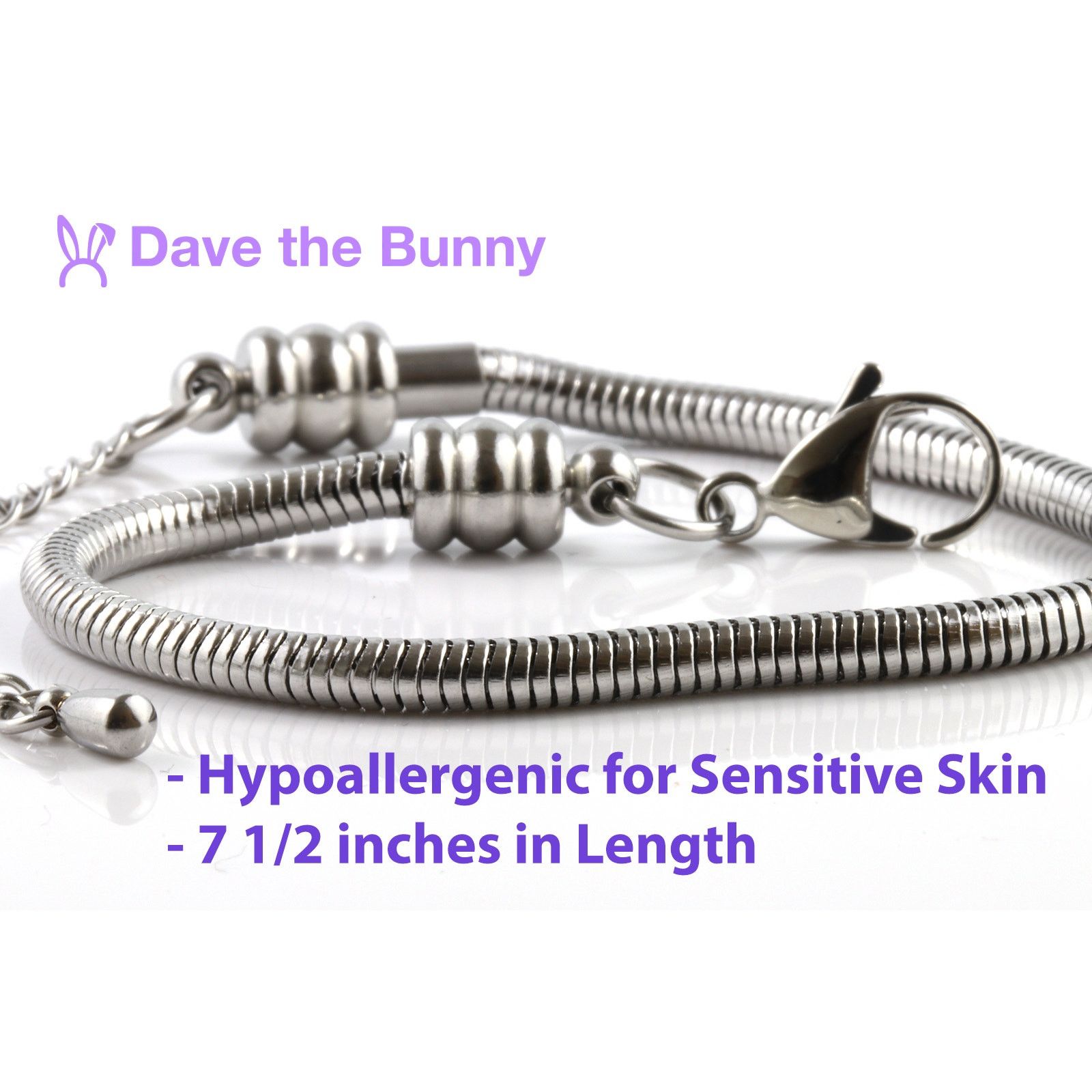 & Other Stories A Piece My Heart Bracelet | Stainless Steel Chain Bracelet Size ONE SIZE - 2 Thumbnail