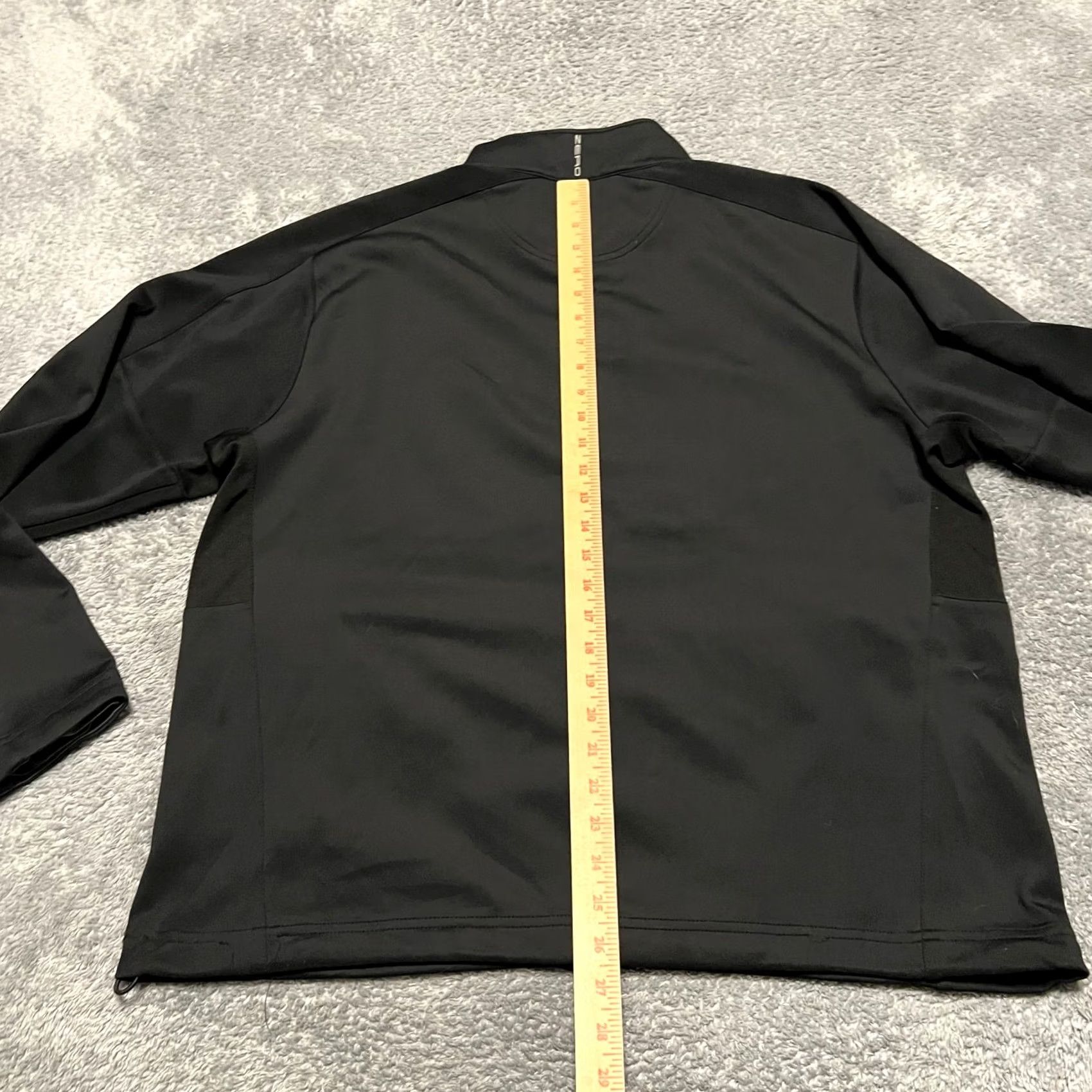 Vintage Zero Restriction Light Jacket Mens XL Black Performance Tour Series Shirt Golf Size US XL / EU 56 / 4 - 5 Thumbnail