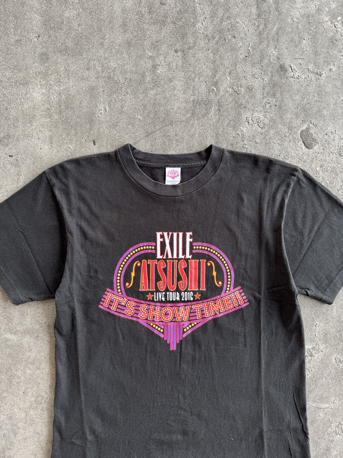 Band Tees Exile Atsushi Live Tour 2016 It’s Show Time Tee Size US M / EU 48-50 / 2 - 2 Thumbnail