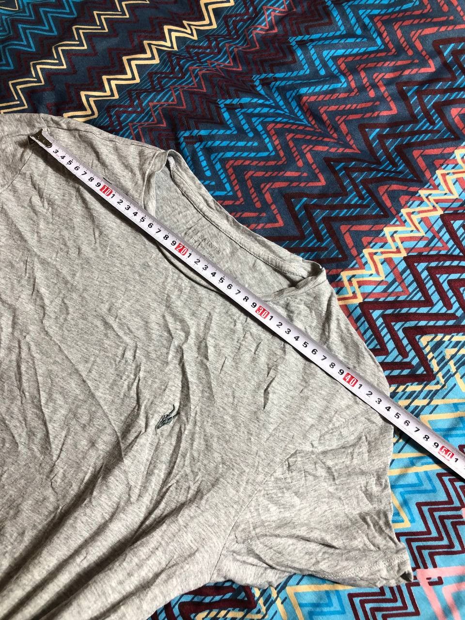 Allsaints Streetwear T-Shirt gray Allsaints logo Y2K Vintage Size US M / EU 48-50 / 2 - 8 Thumbnail